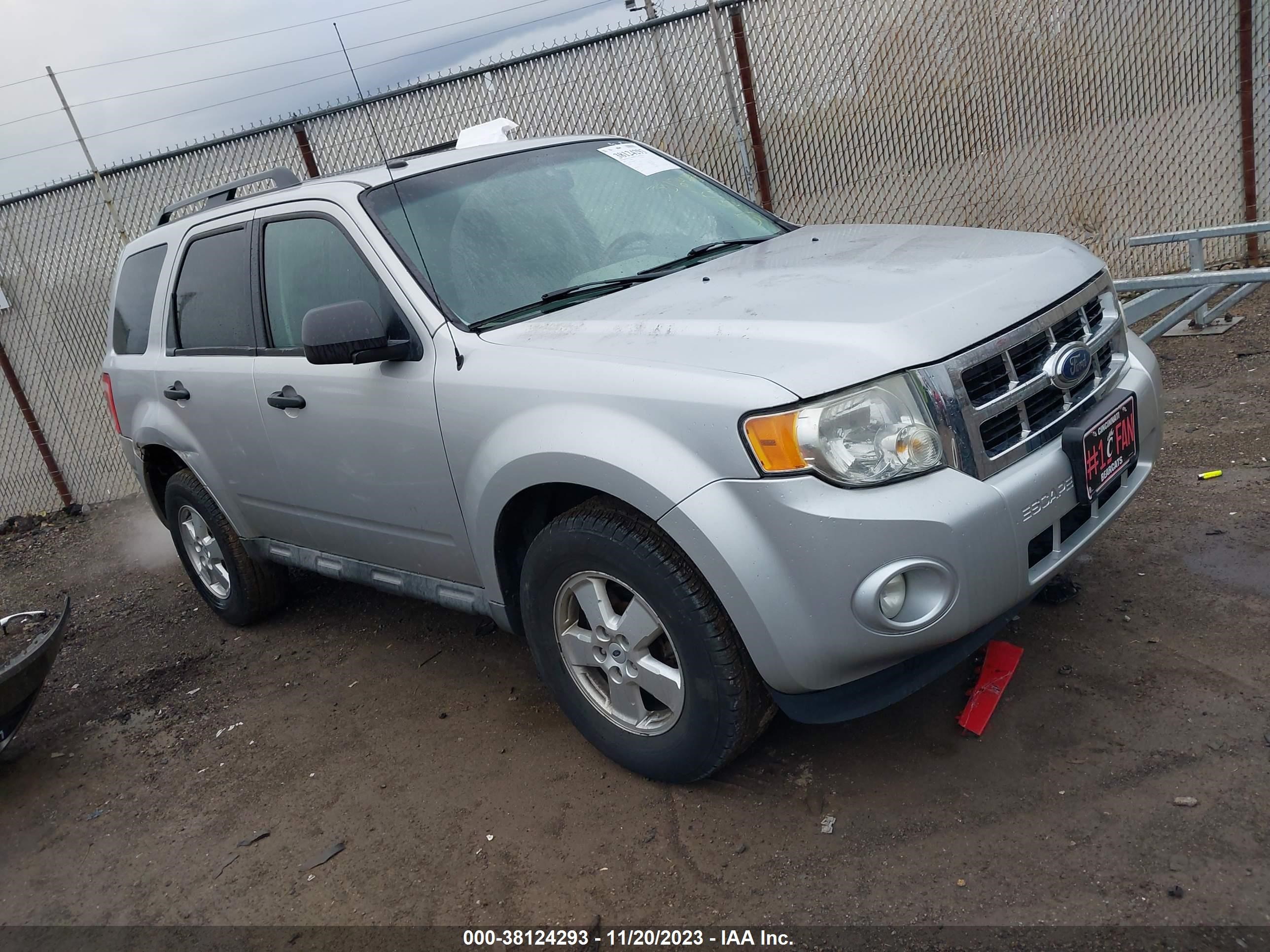 ford escape 2009 1fmcu03769kd06756