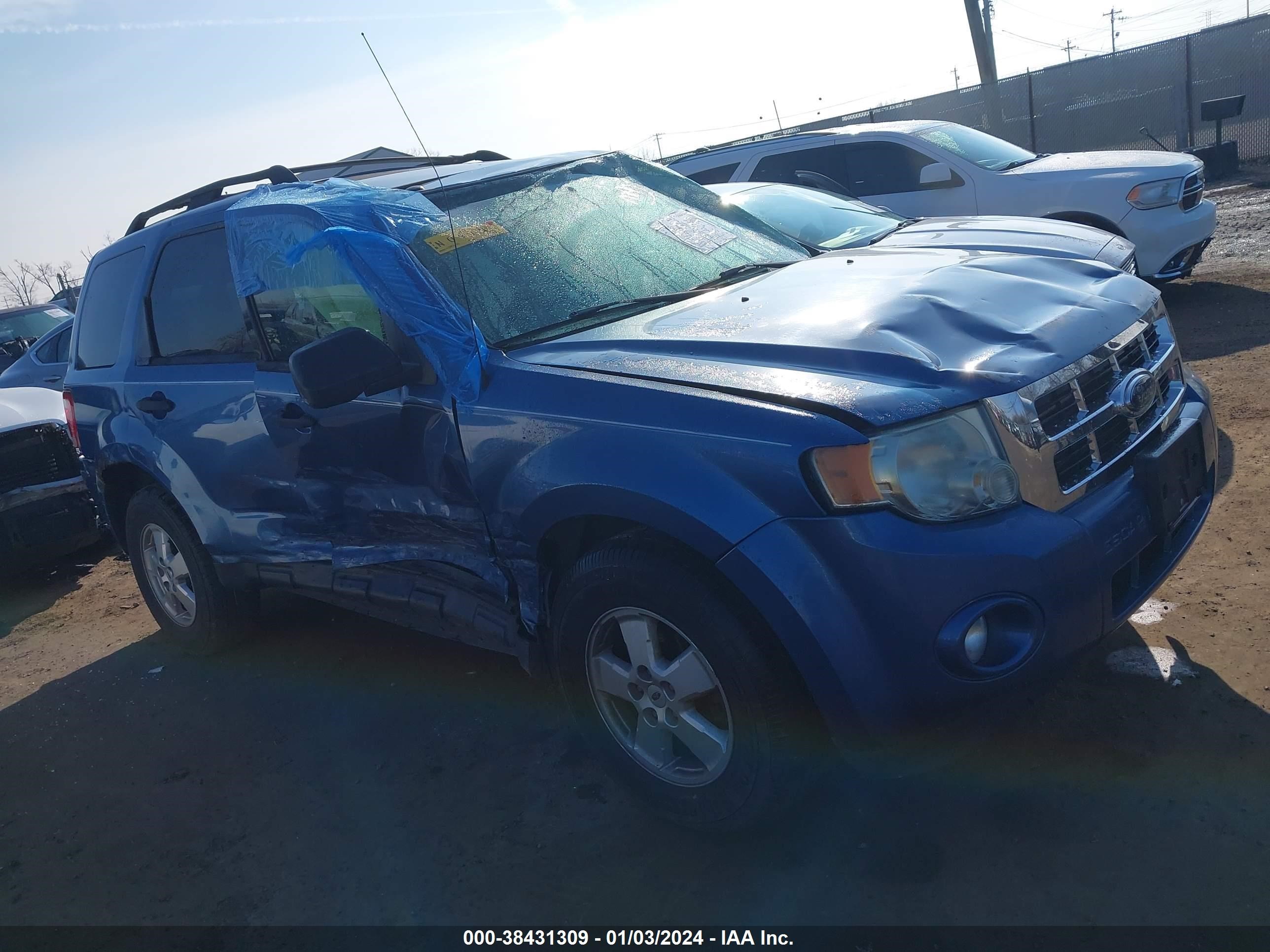 ford escape 2009 1fmcu03799ka14454