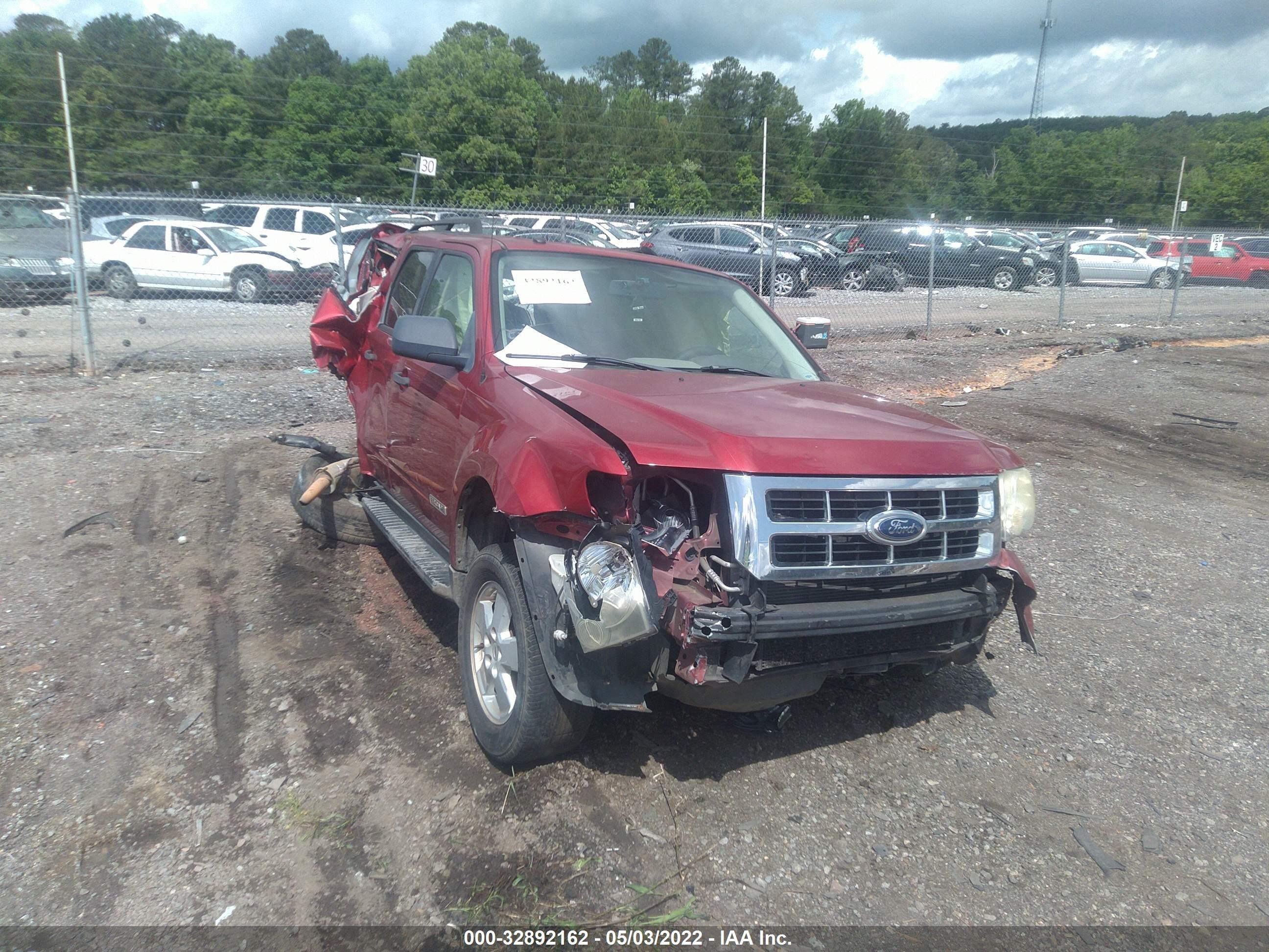 ford escape 2008 1fmcu03z88ke11265