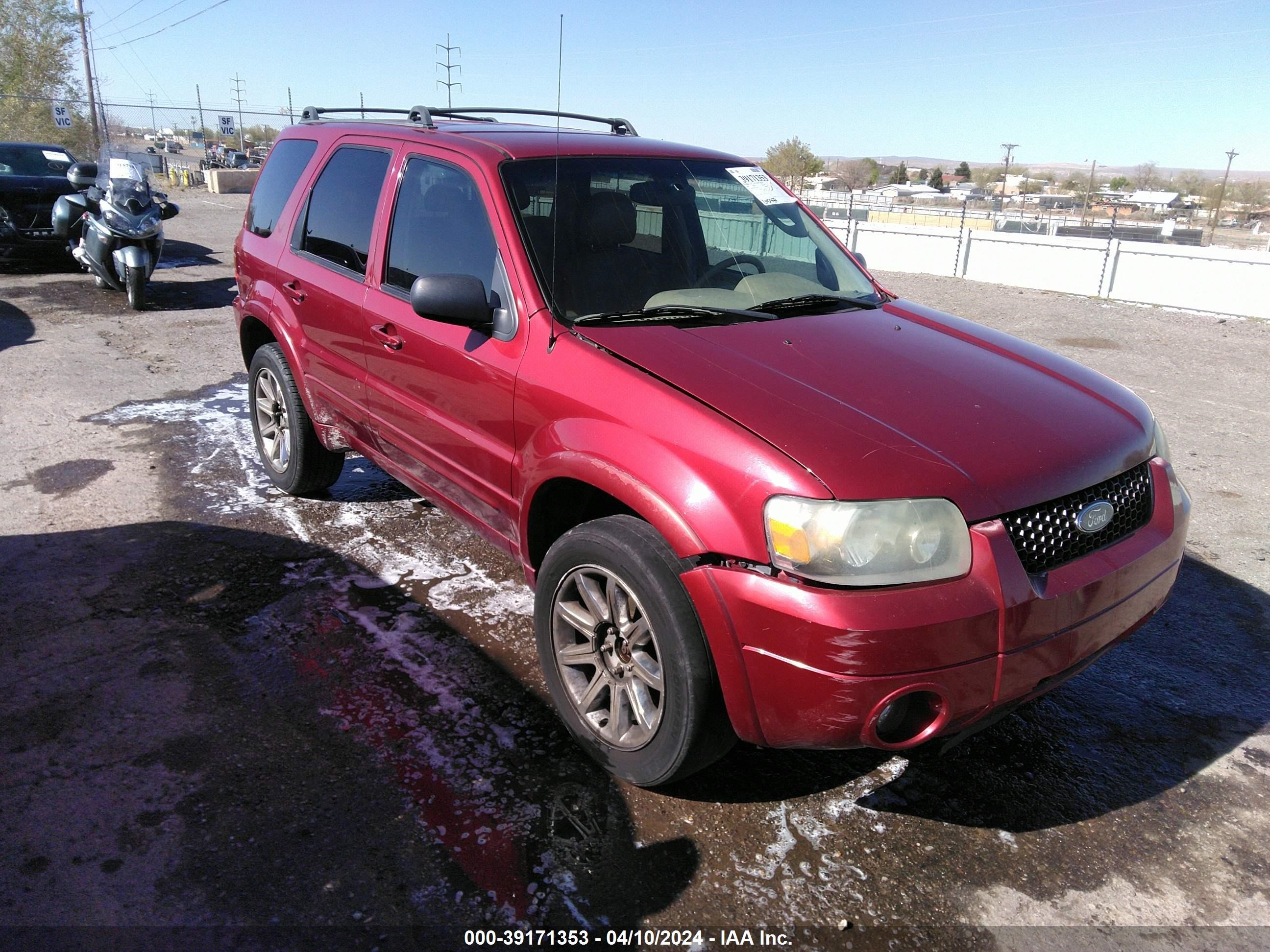 ford escape 2006 1fmcu04126ka12387