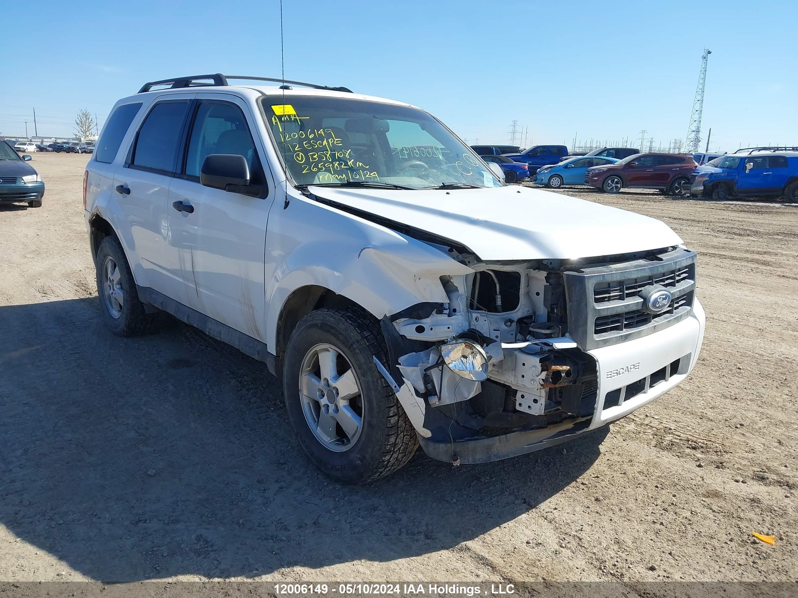 ford escape 2012 1fmcu0d72ckb58708