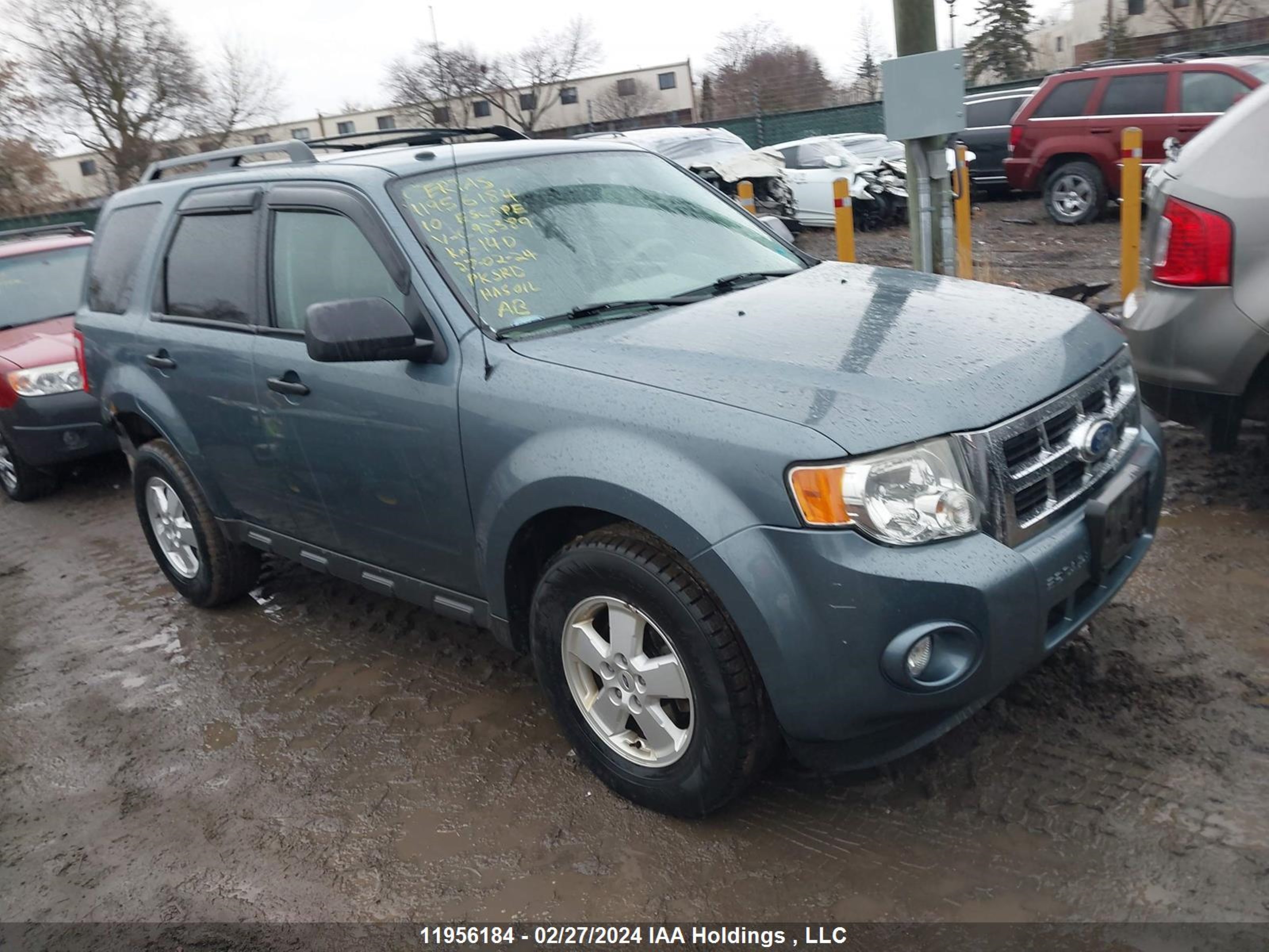 ford escape 2010 1fmcu0d76akc92389