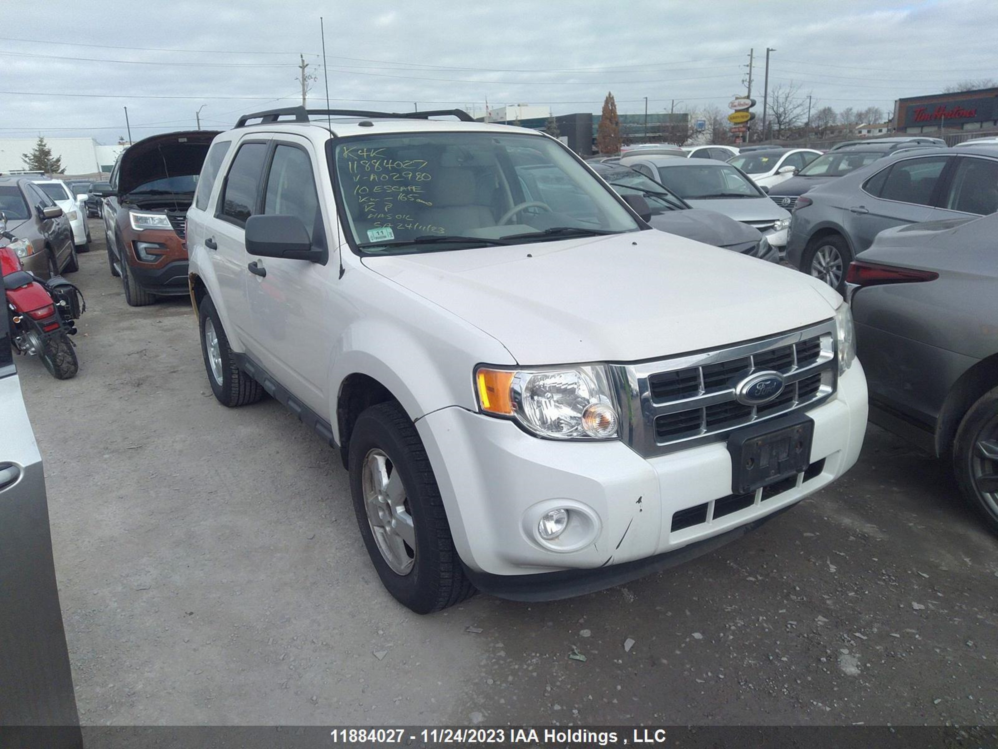 ford escape 2010 1fmcu0d7xaka02980