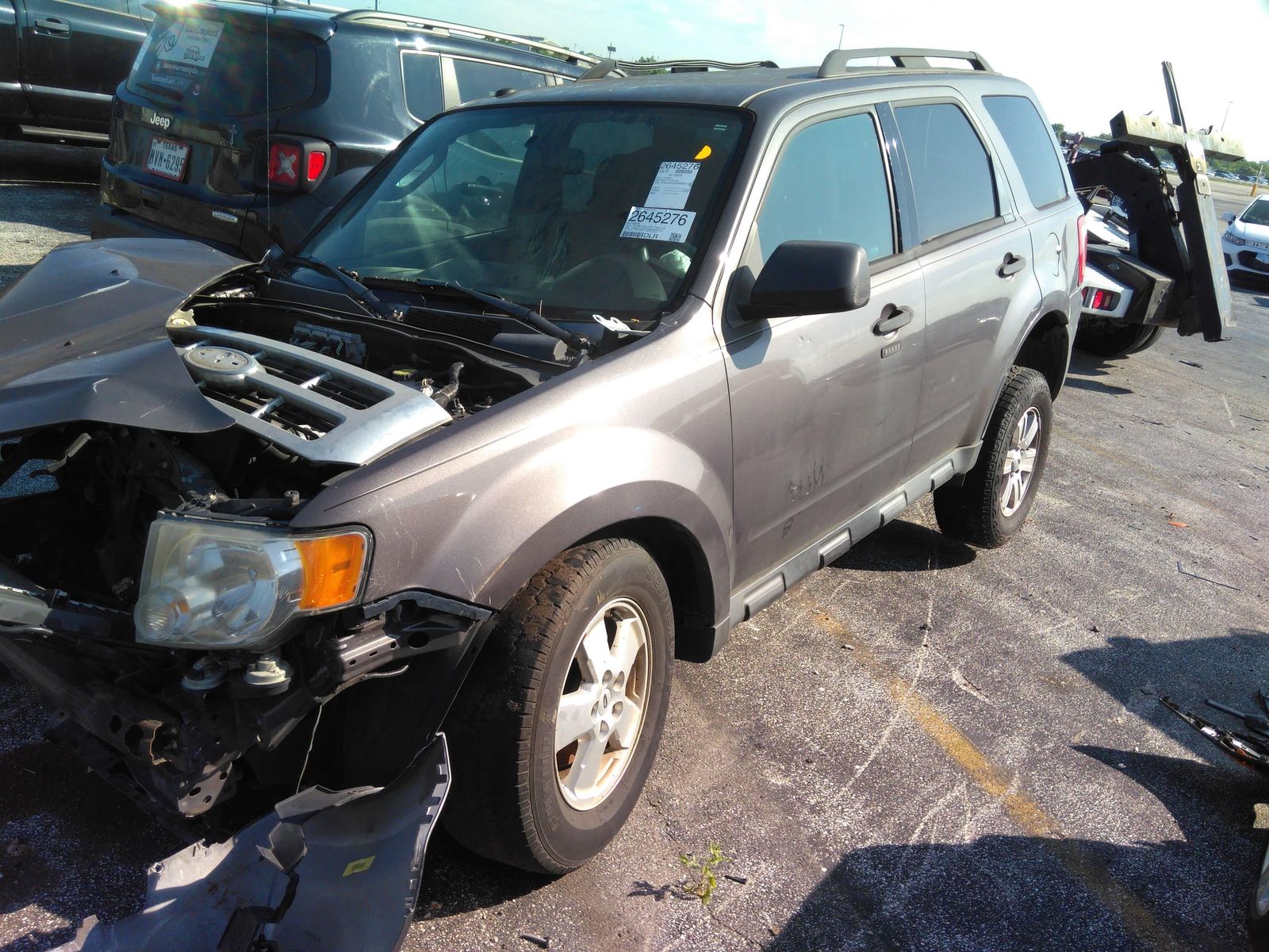 ford escape fwd v6 2011 1fmcu0dg3bkb99105