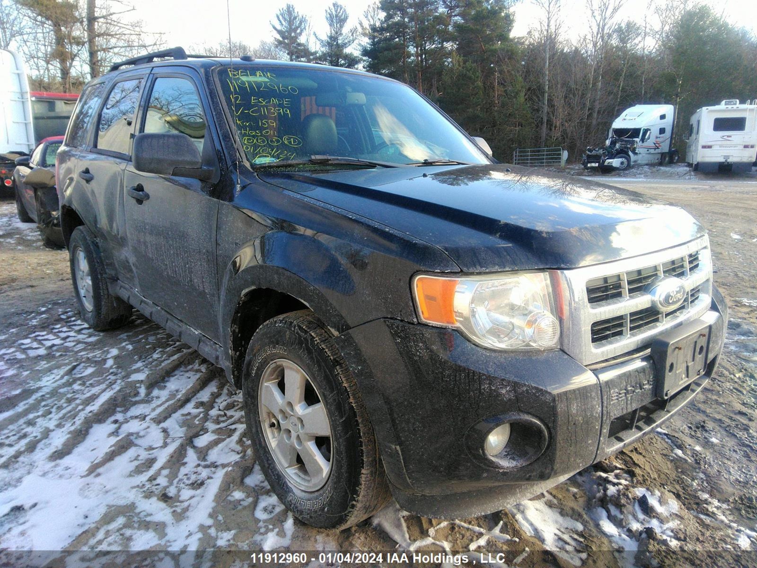 ford escape 2012 1fmcu0dg7ckc11399