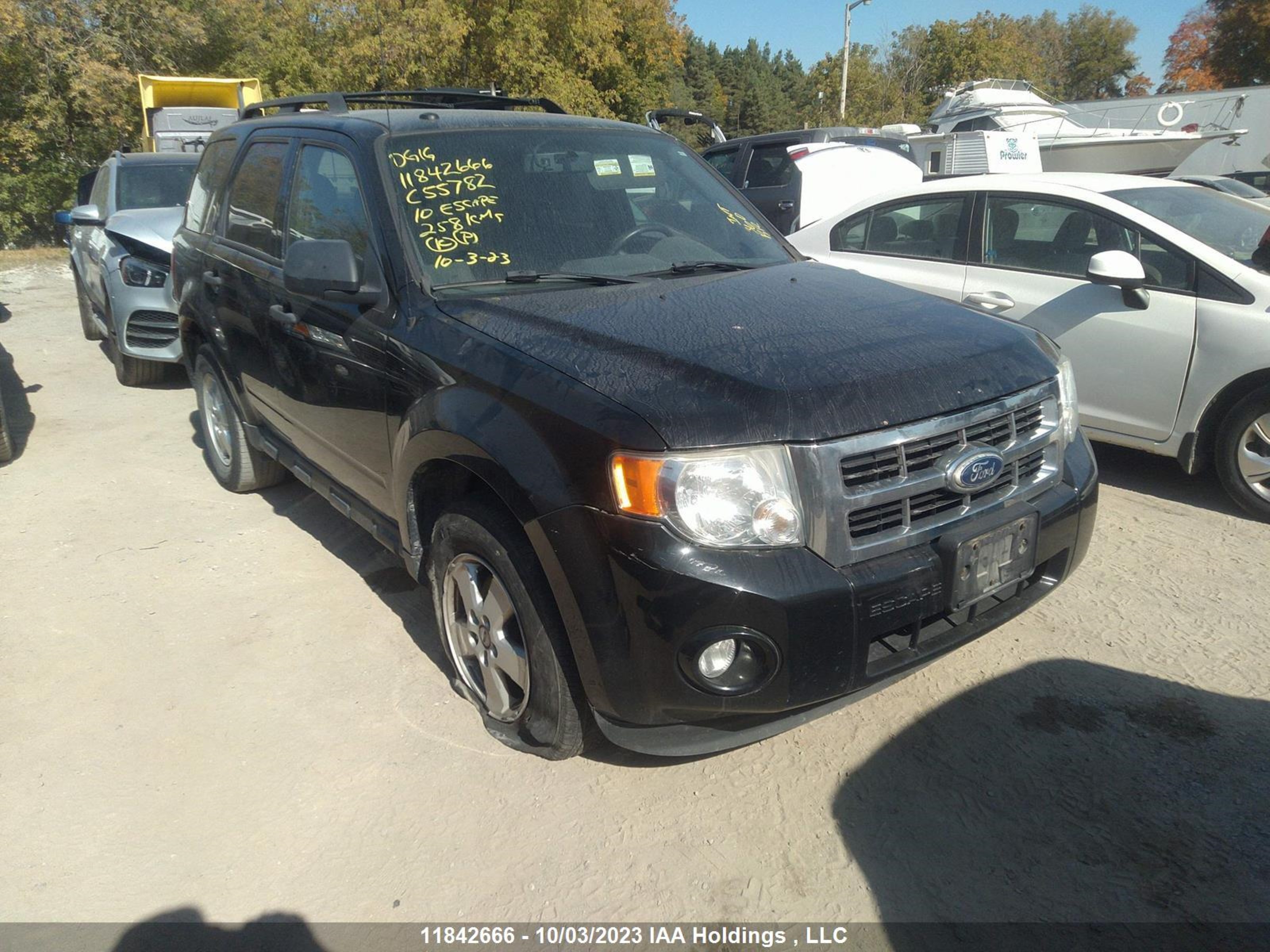 ford escape 2010 1fmcu0dgxakc55782