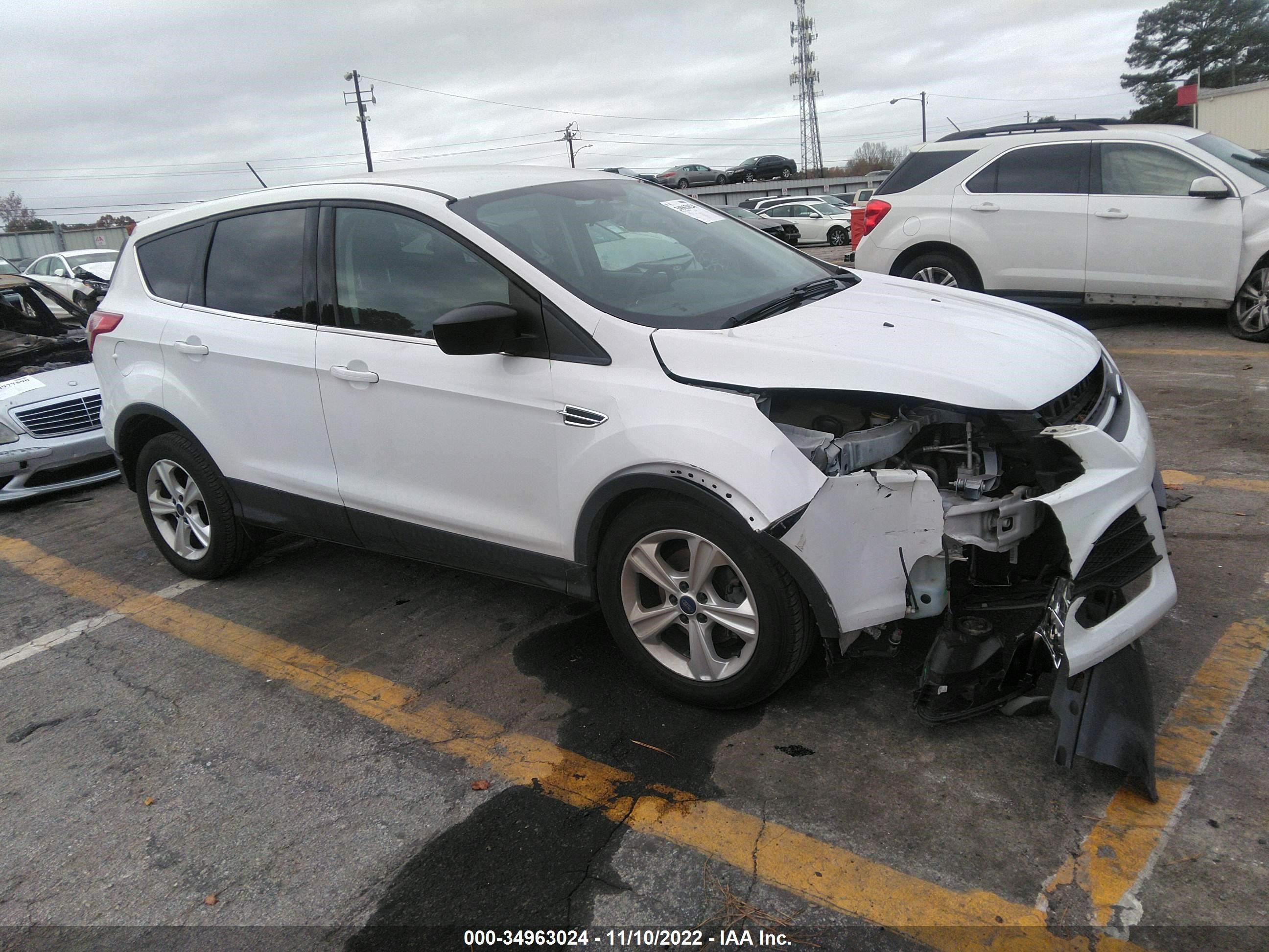 ford escape 2016 1fmcu0g78guc35636