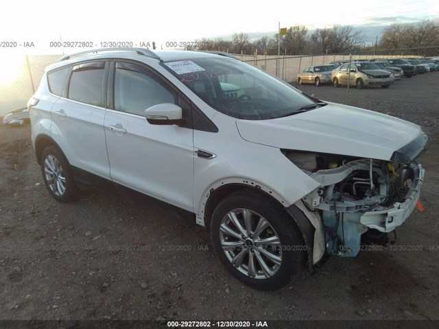 ford escape 2017 1fmcu0j91hub89577