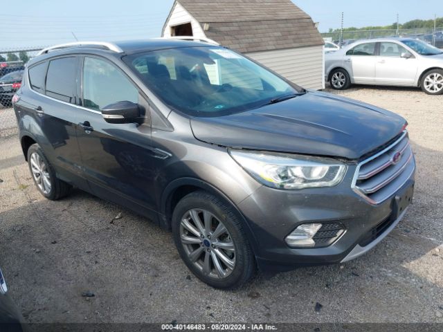 ford escape 2017 1fmcu0j9xhub22833