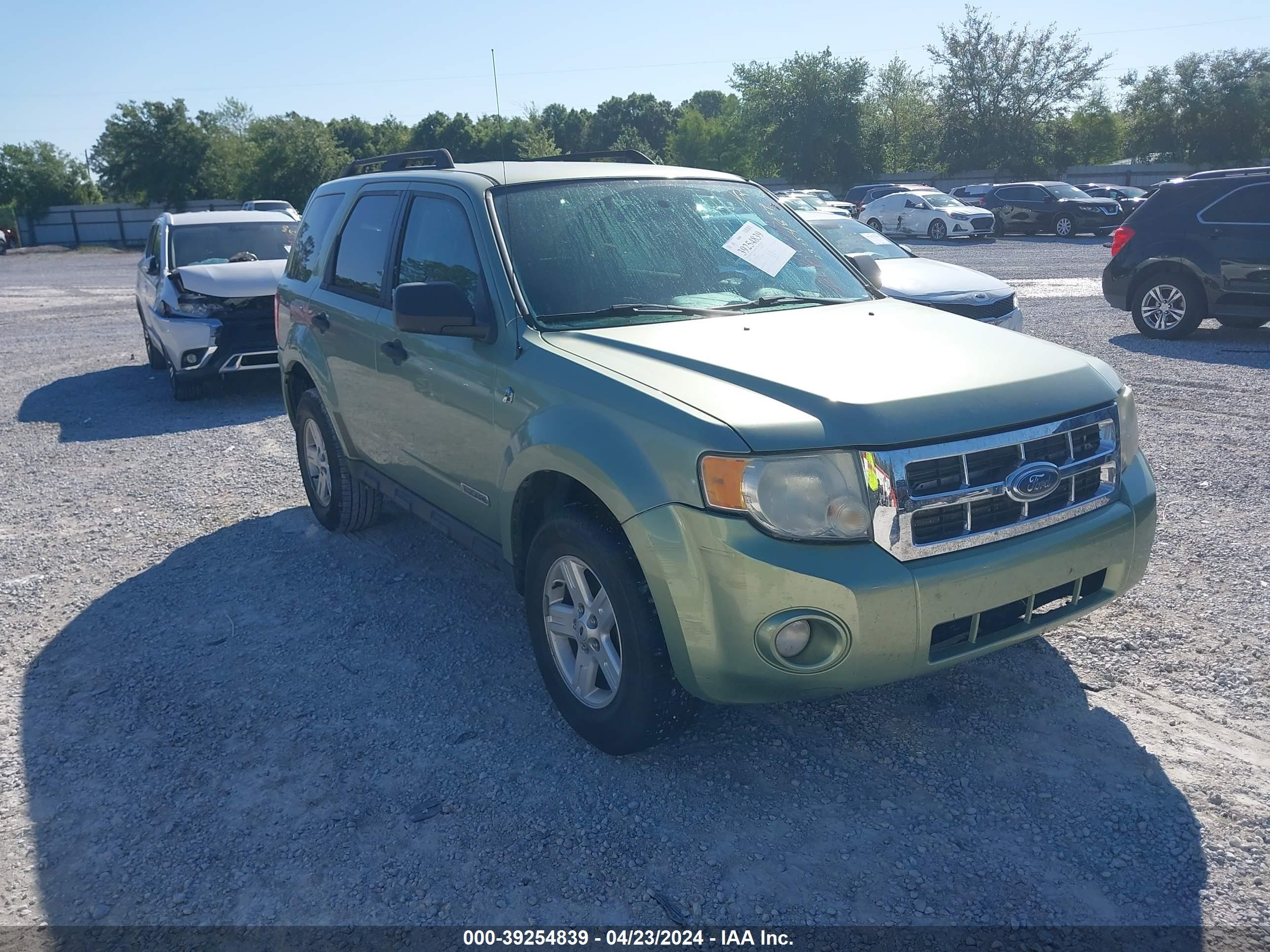 ford escape hev 2008 1fmcu49h88ka29632