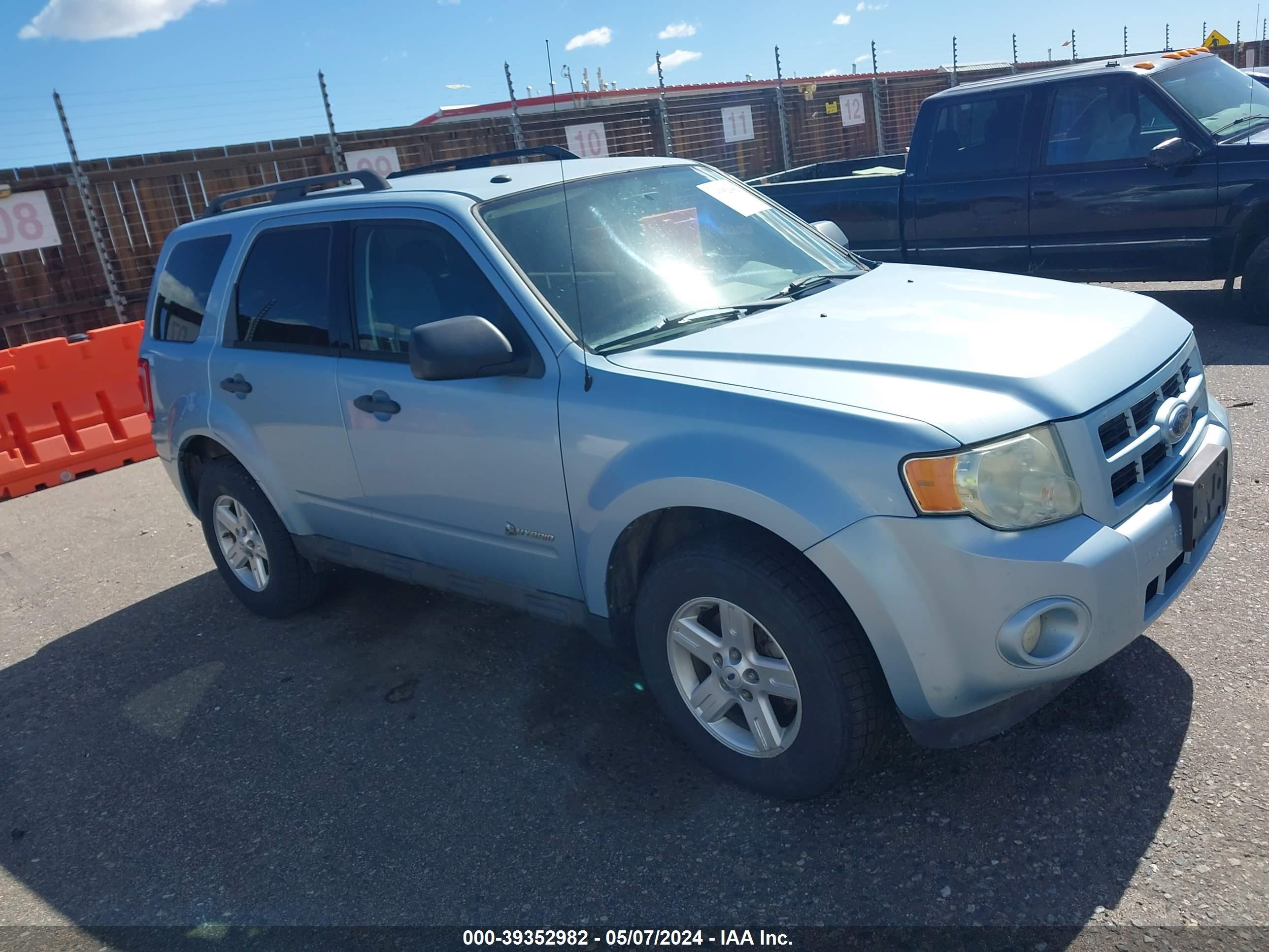 ford escape 2009 1fmcu59329ka12451