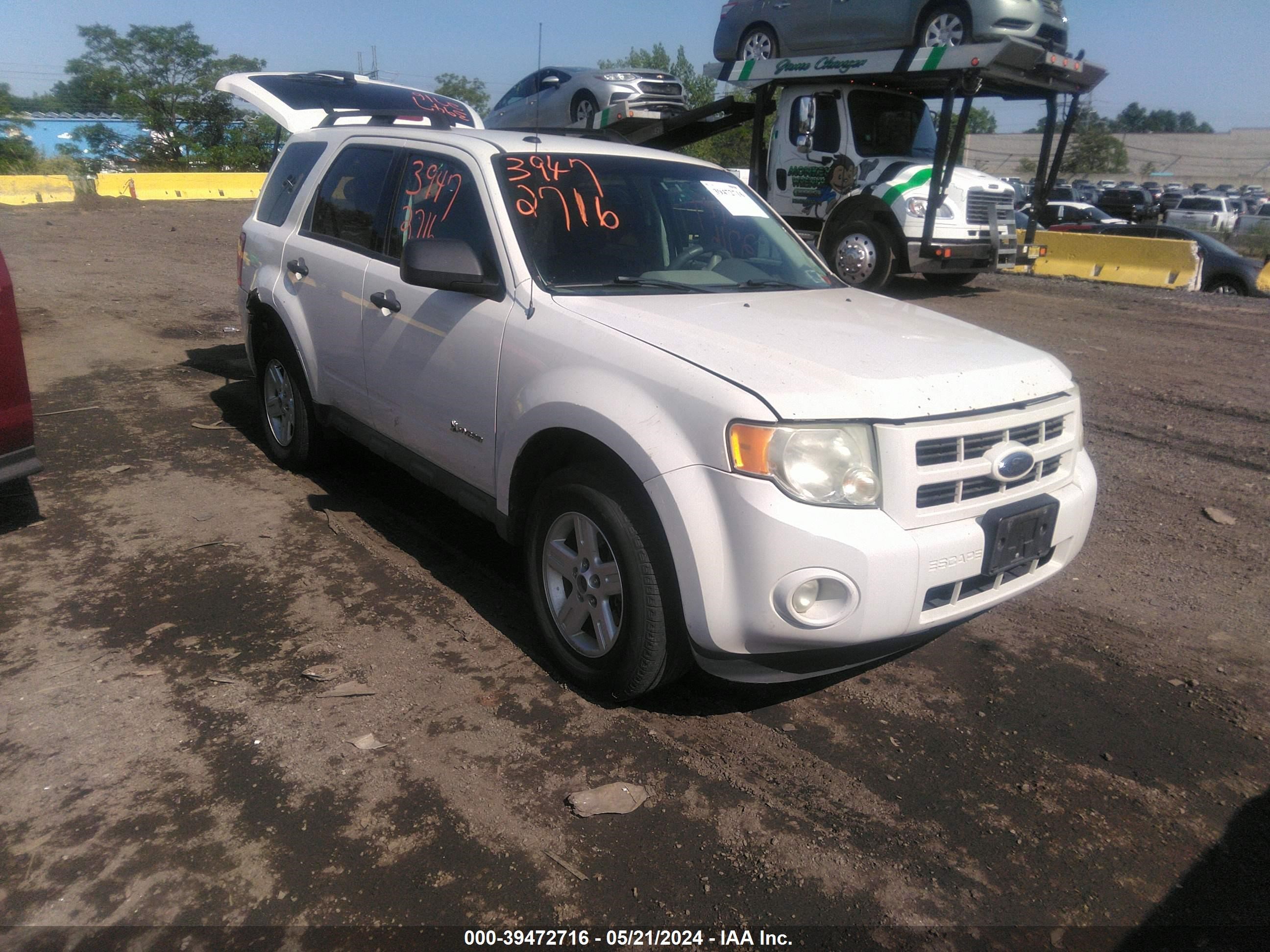 ford escape 2009 1fmcu59329kc41499