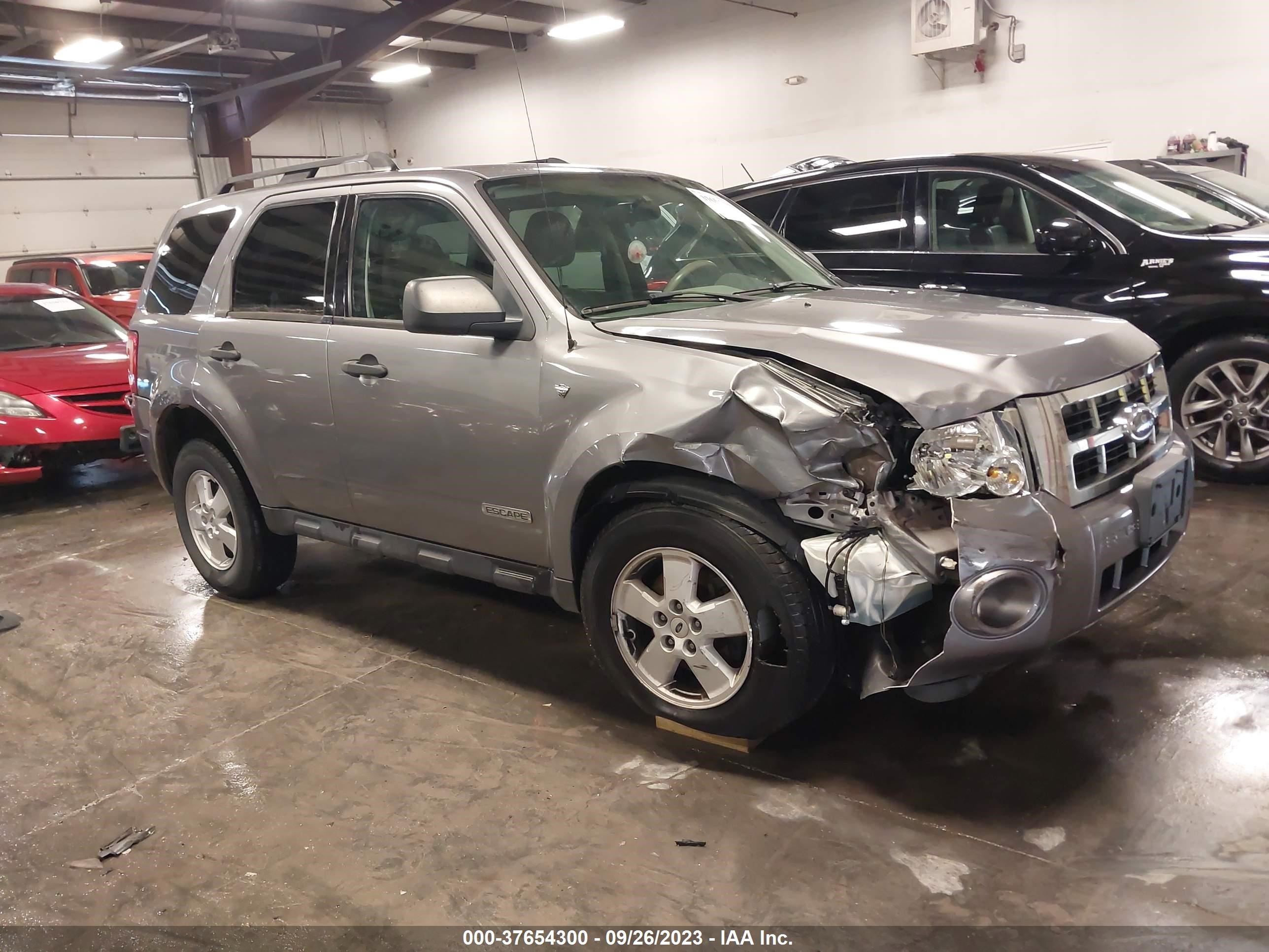 ford escape 2008 1fmcu93138kc91339