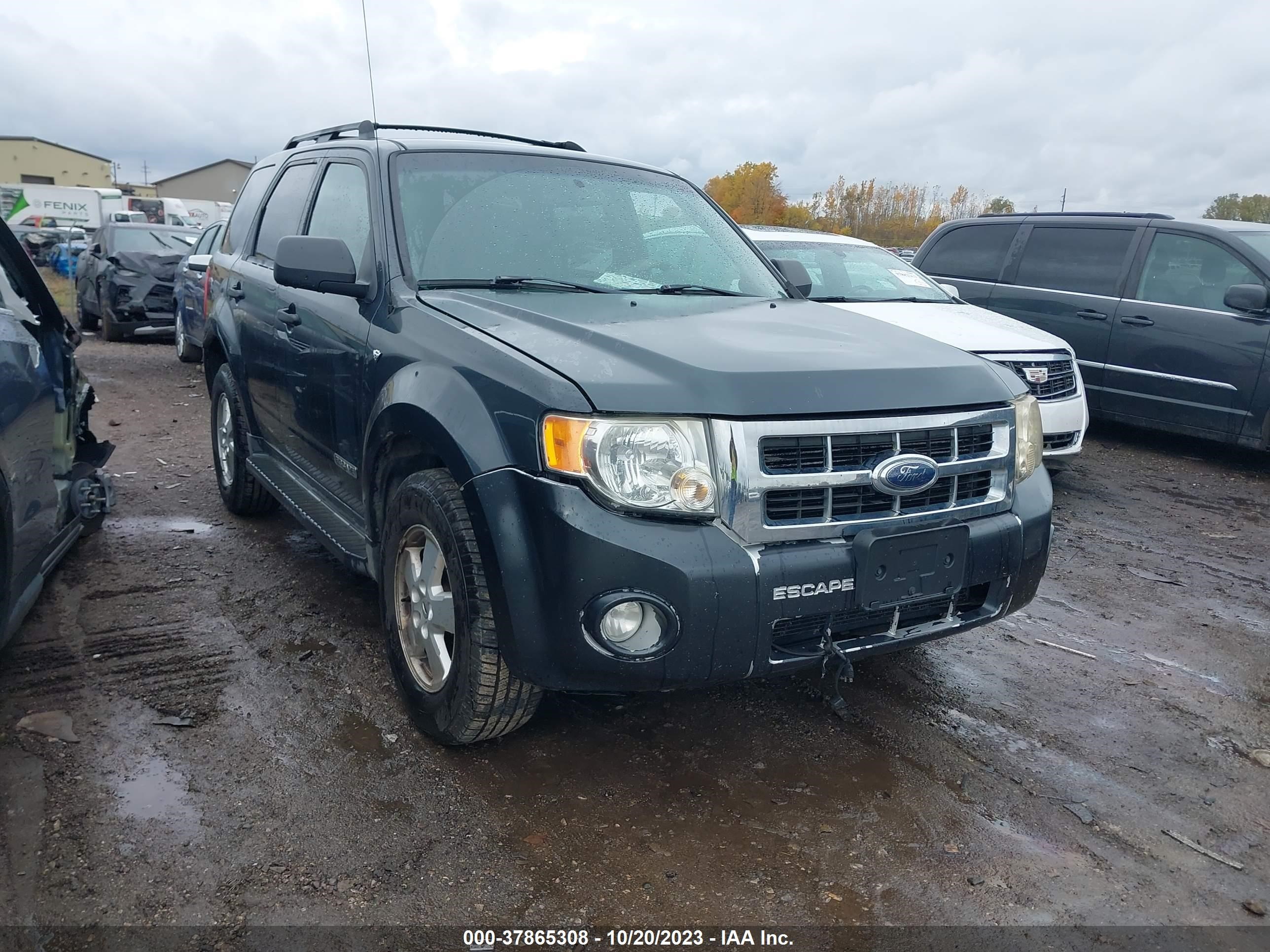 ford escape 2008 1fmcu93148kc60939