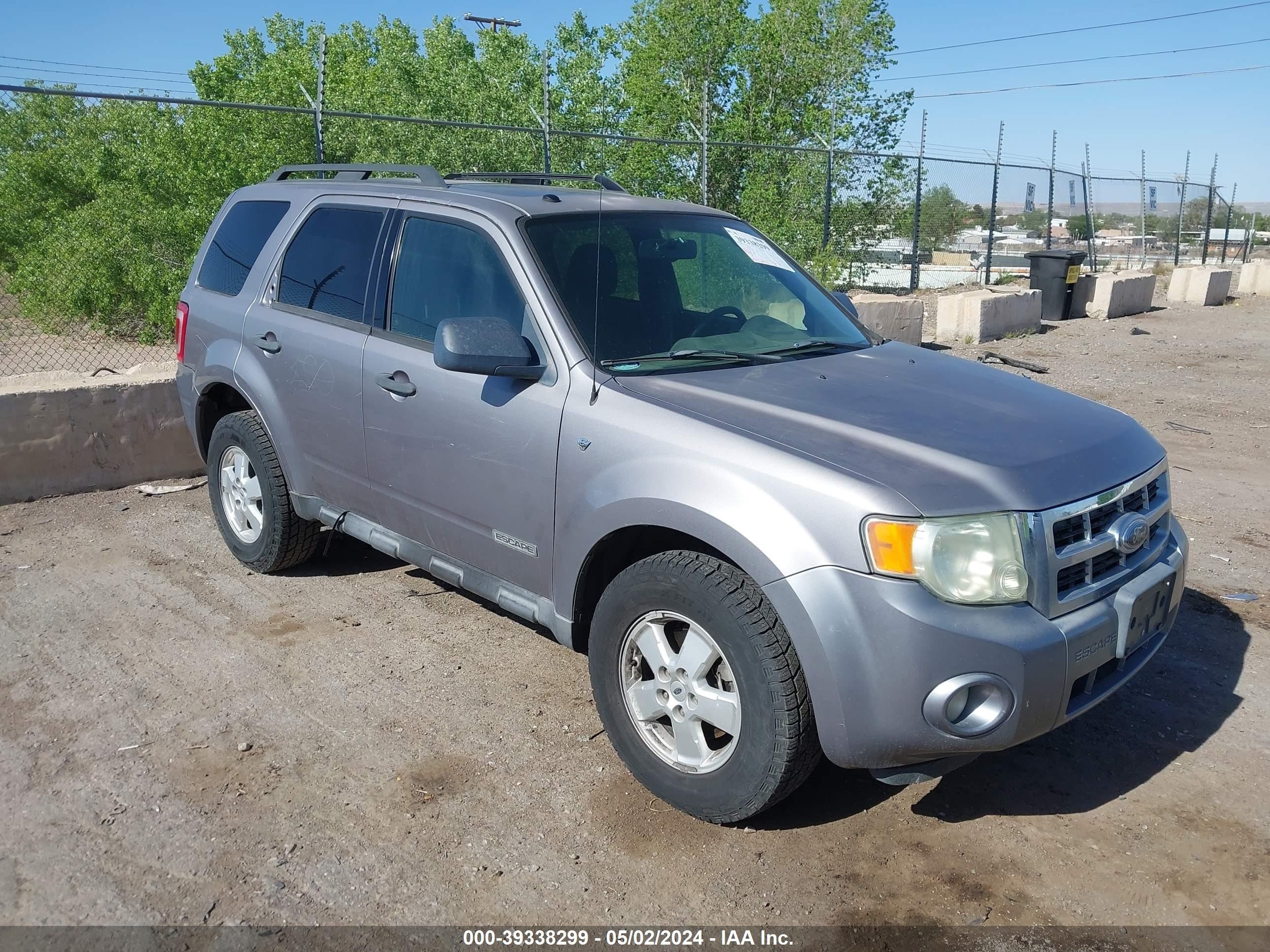 ford escape 2008 1fmcu93148kd42086