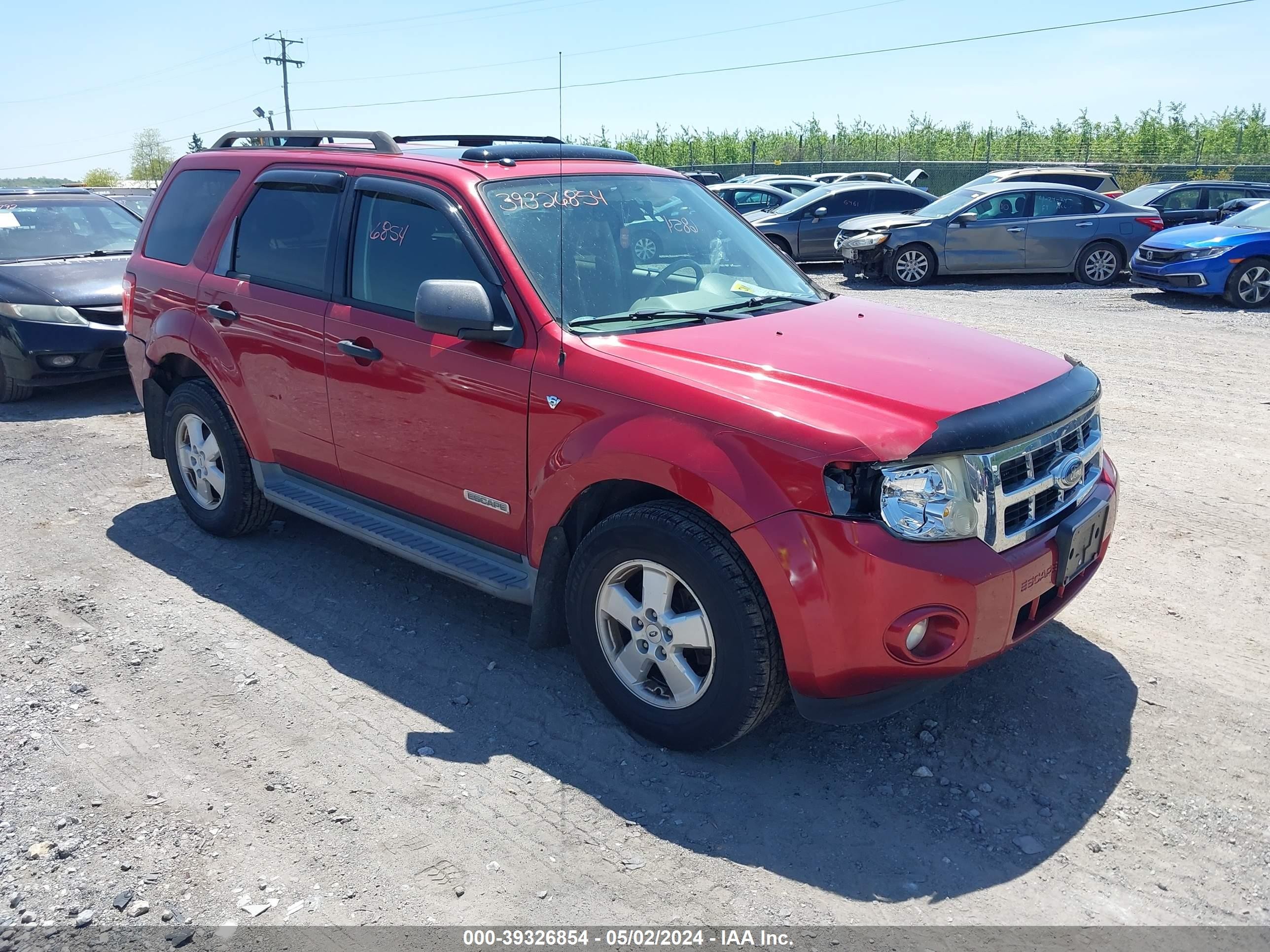 ford escape 2008 1fmcu93168kd67104