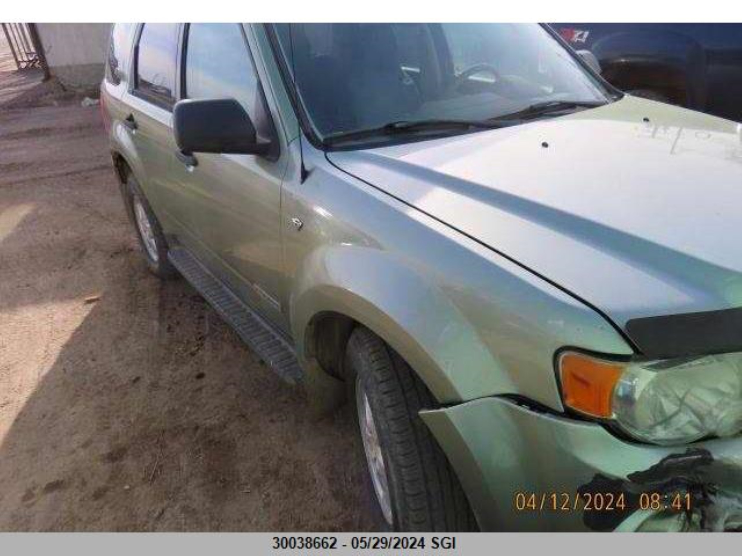 ford escape 2008 1fmcu931x8ka88884