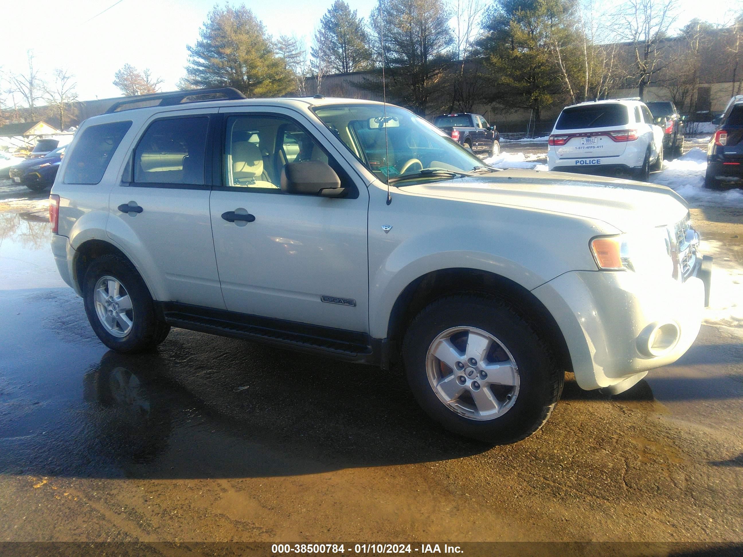 ford escape 2008 1fmcu931x8kd32548