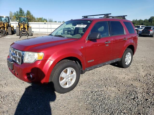 ford escape xlt 2008 1fmcu931x8ke47330