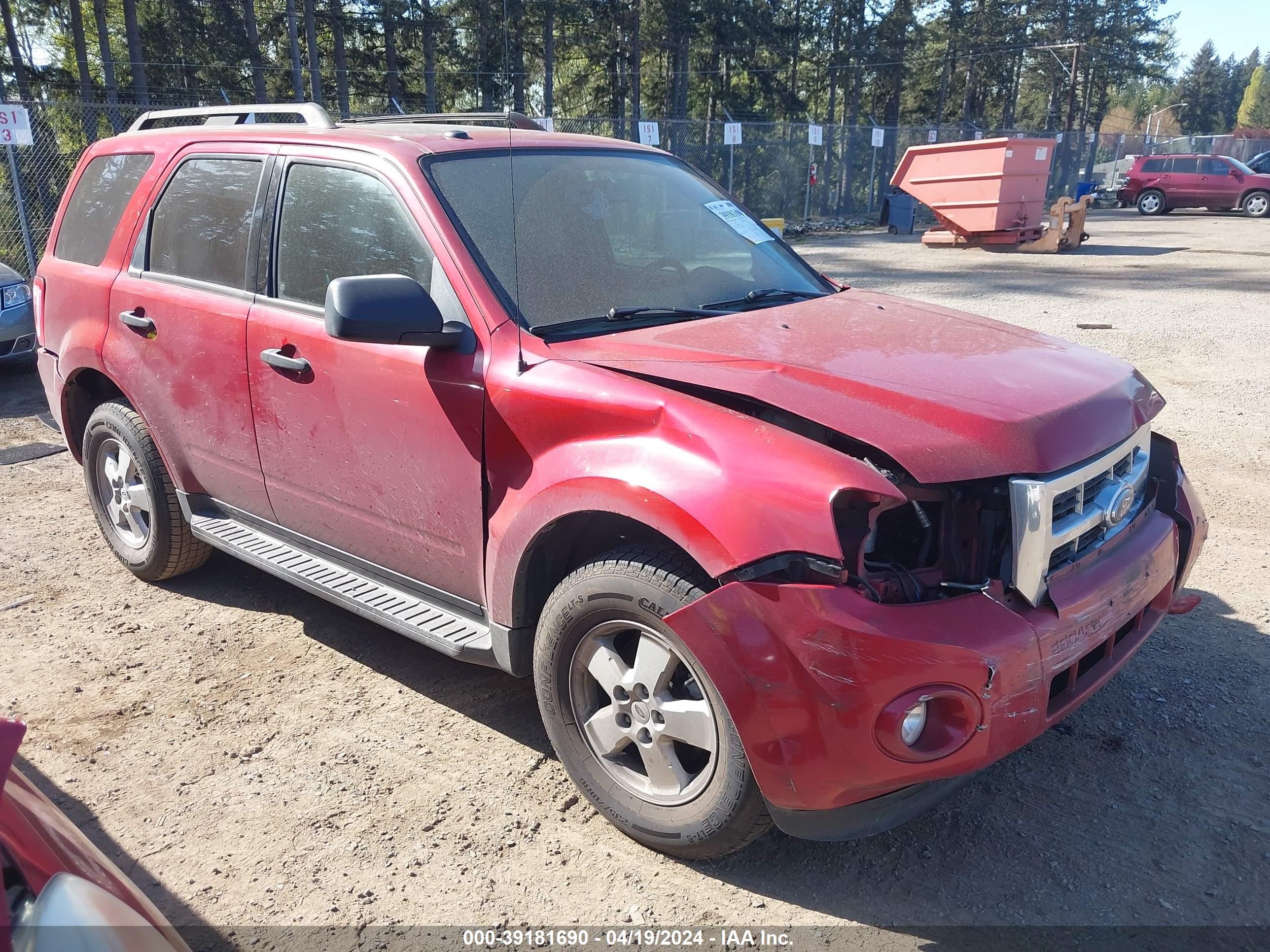 ford escape 2009 1fmcu93gx9kb70622