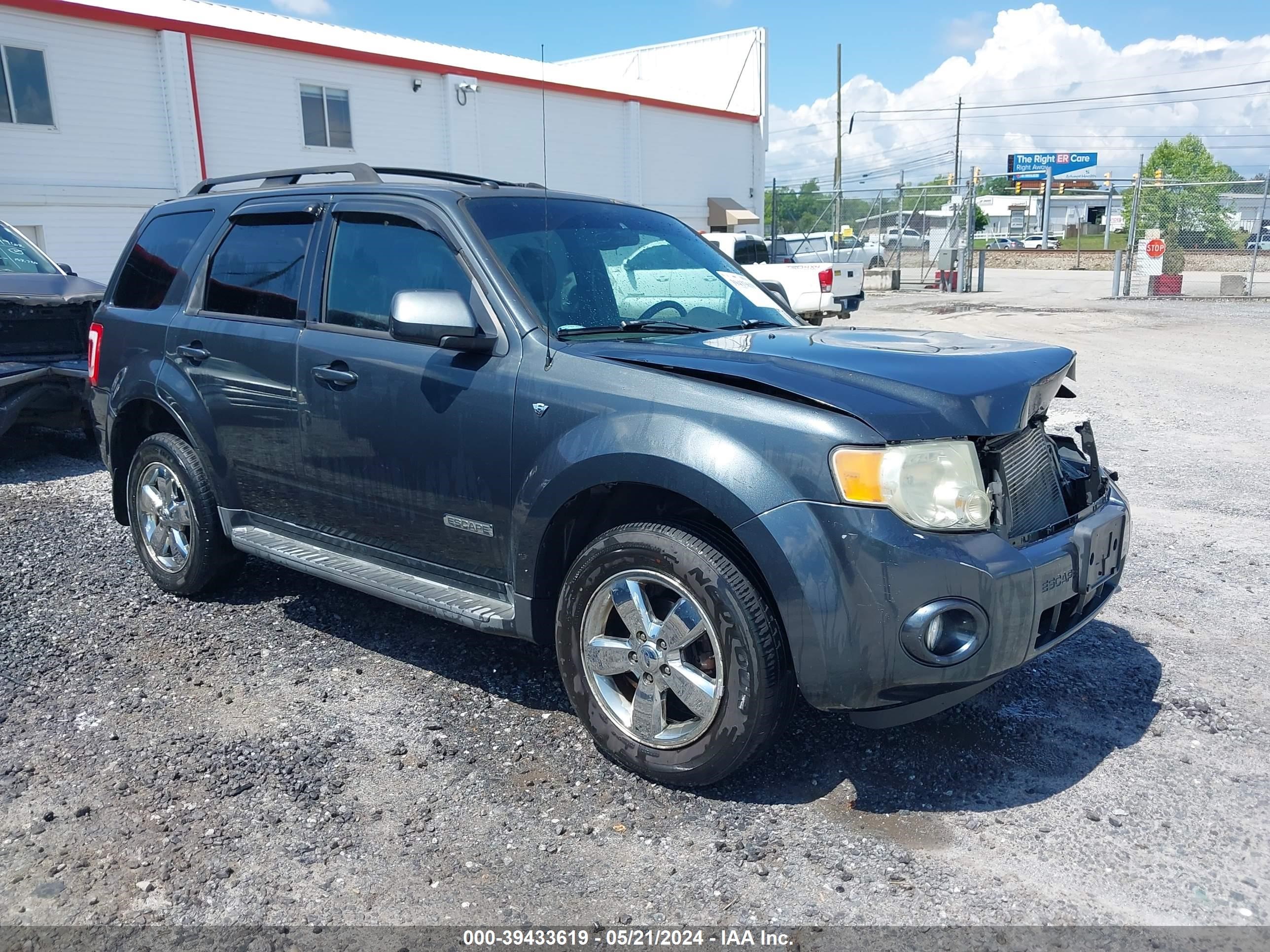 ford escape 2008 1fmcu94118kb34245