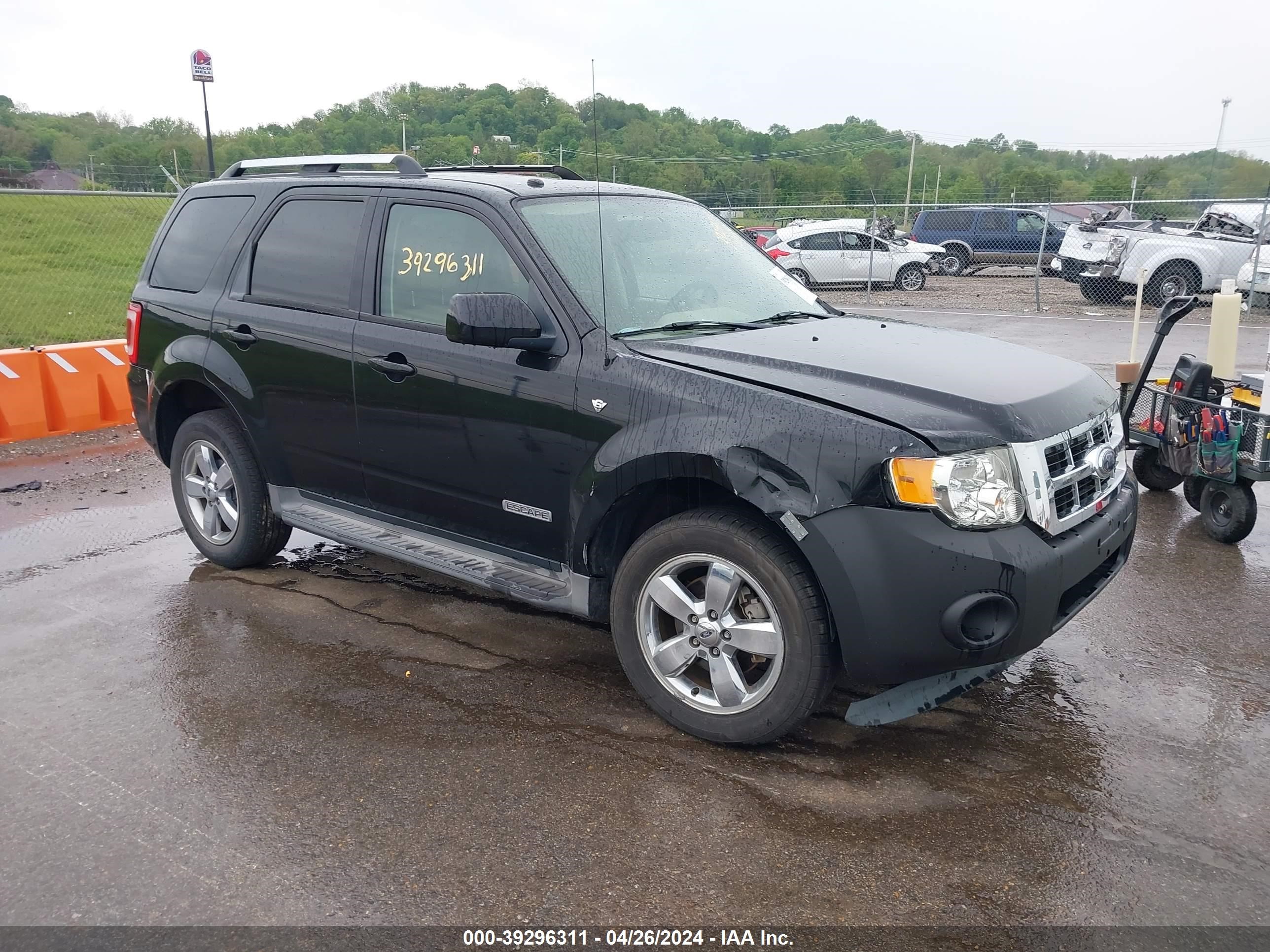 ford escape 2008 1fmcu94118ke64905