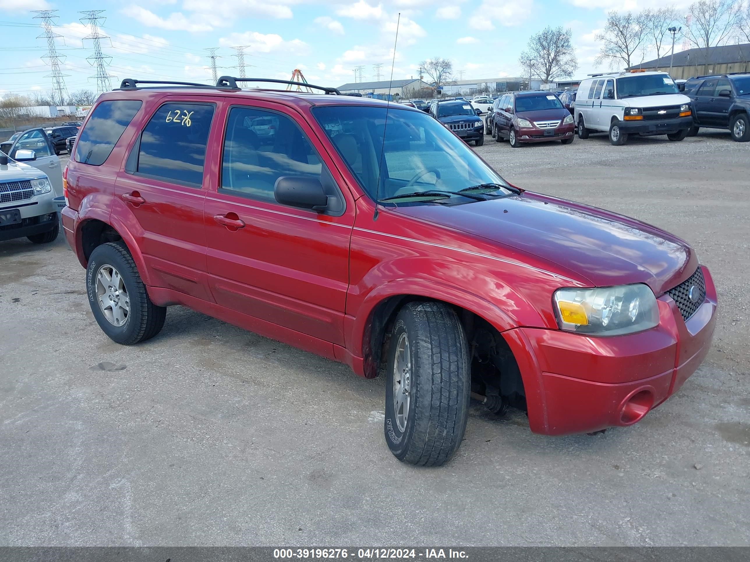 ford escape 2005 1fmcu94165kc71550