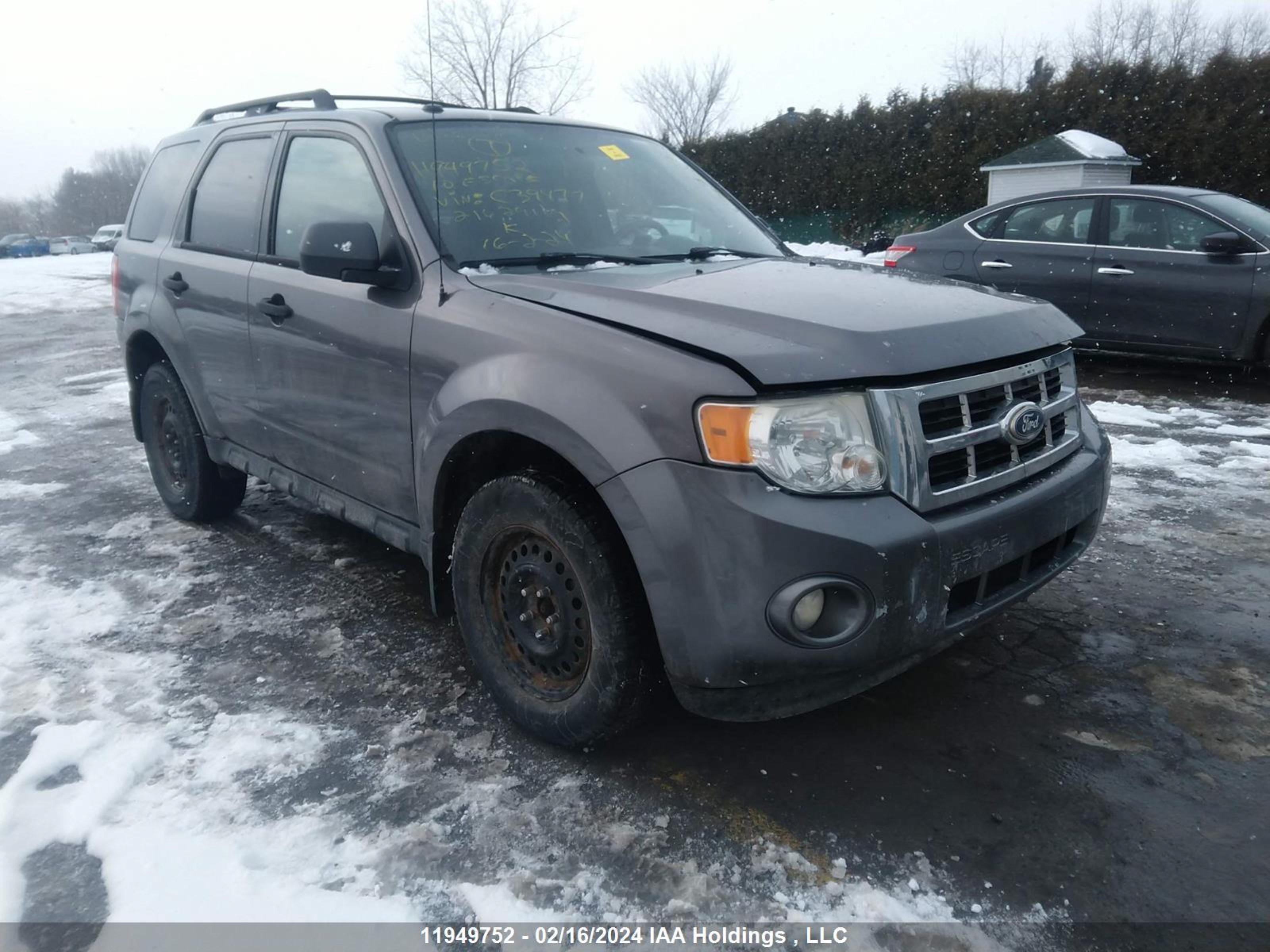 ford escape 2010 1fmcu9d77akc39477