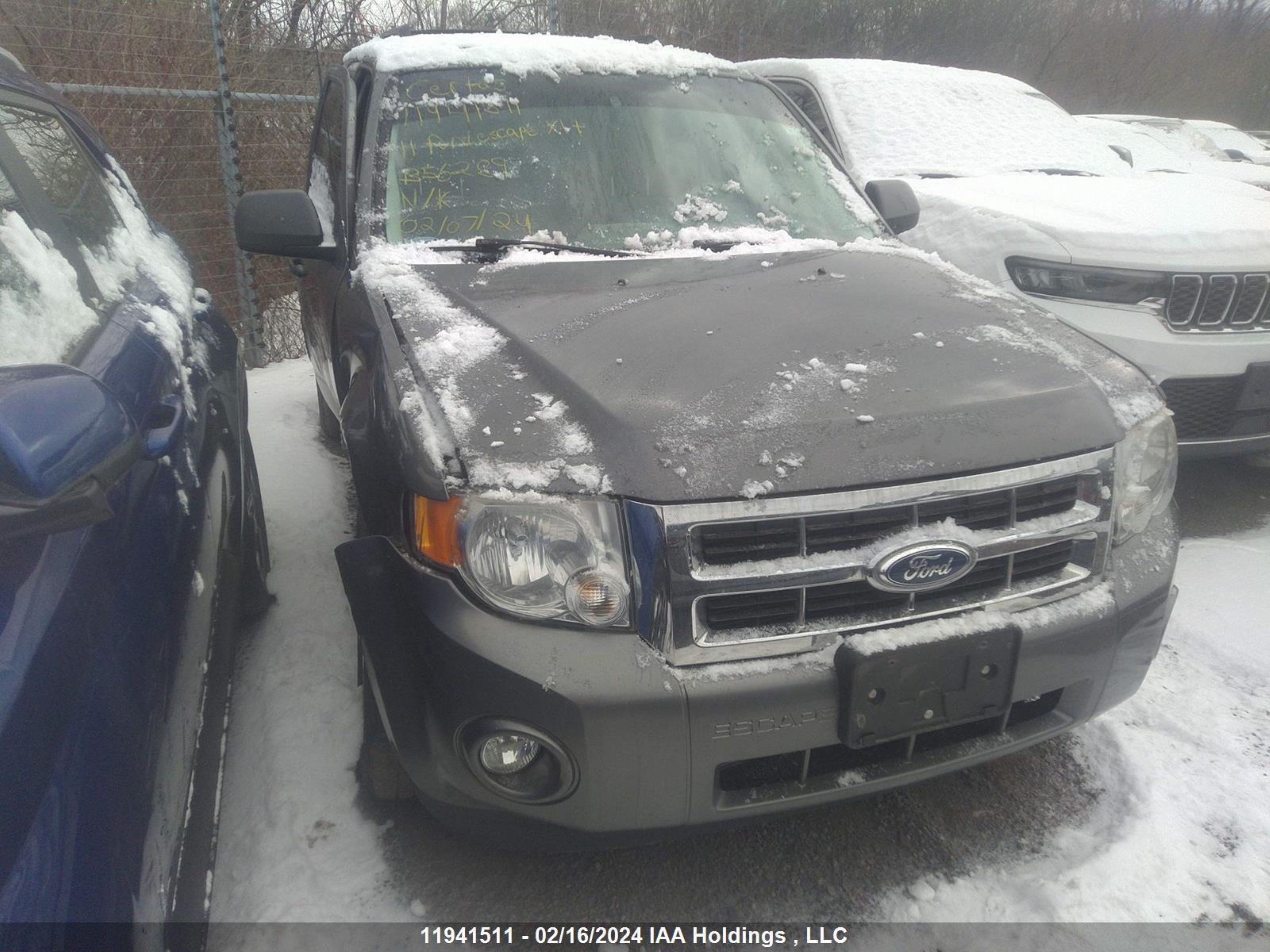 ford escape 2011 1fmcu9dg5bkb56289