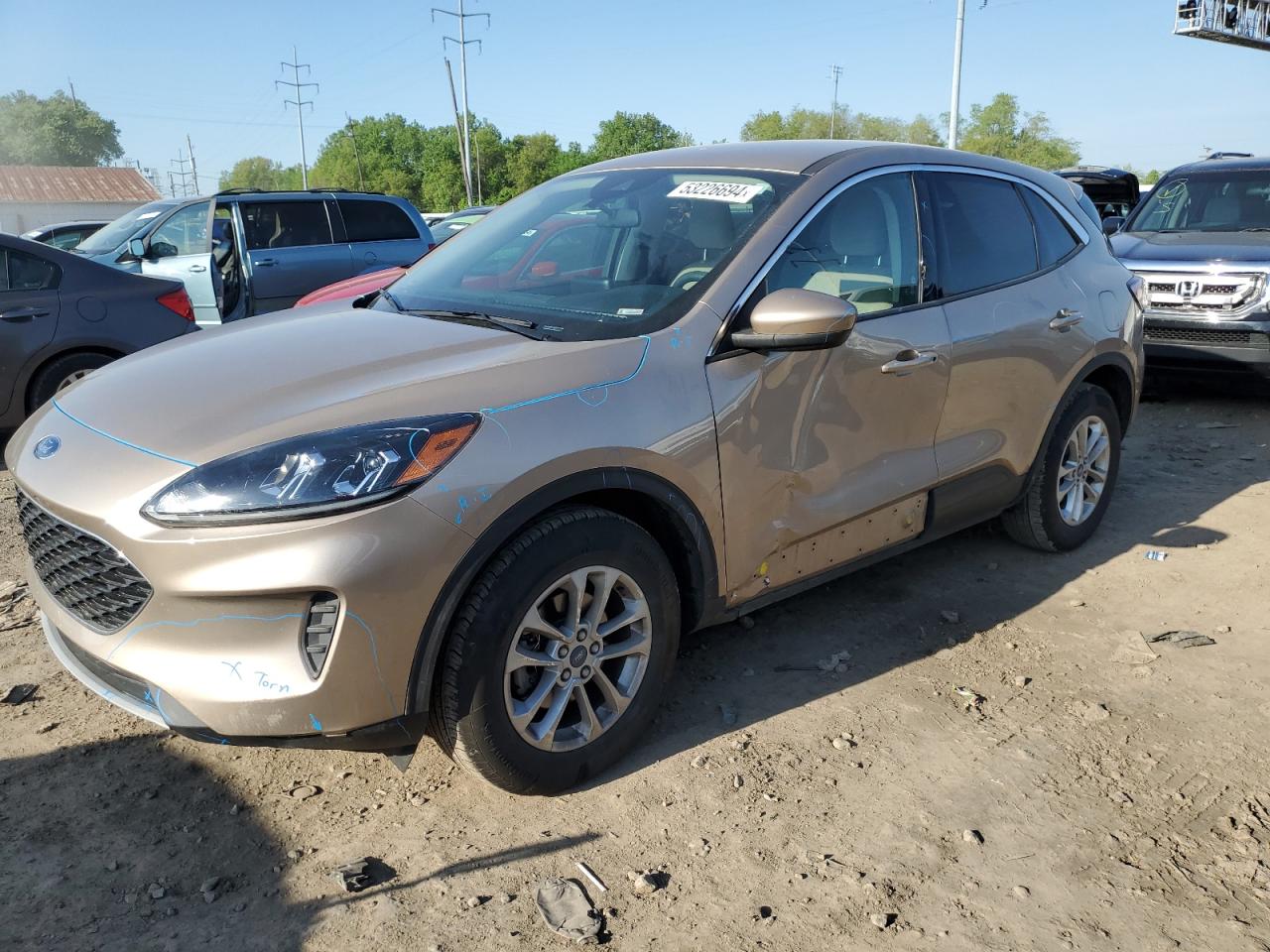 ford escape 2020 1fmcu9g67lub81137