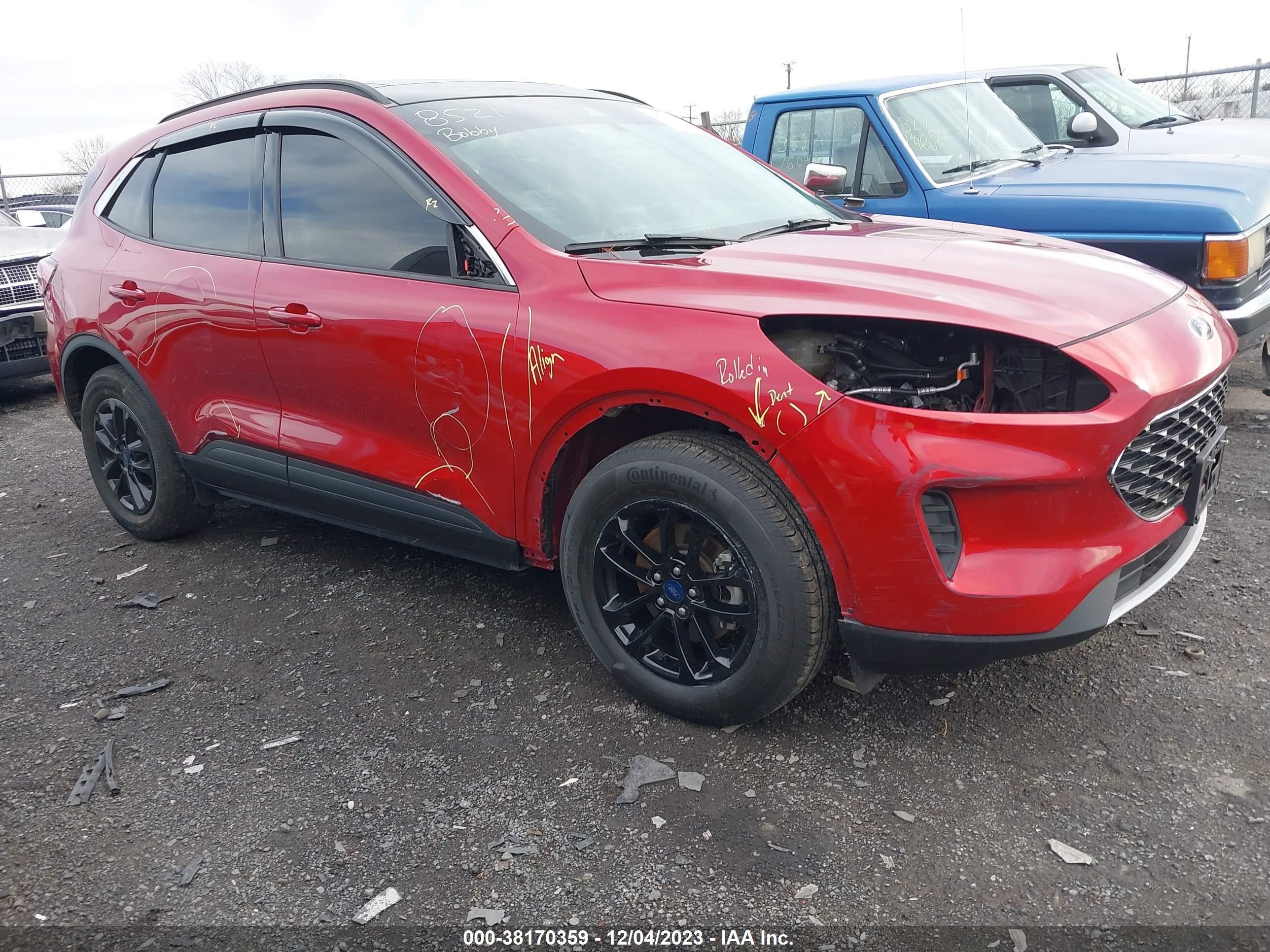 ford escape 2020 1fmcu9g67luc58430