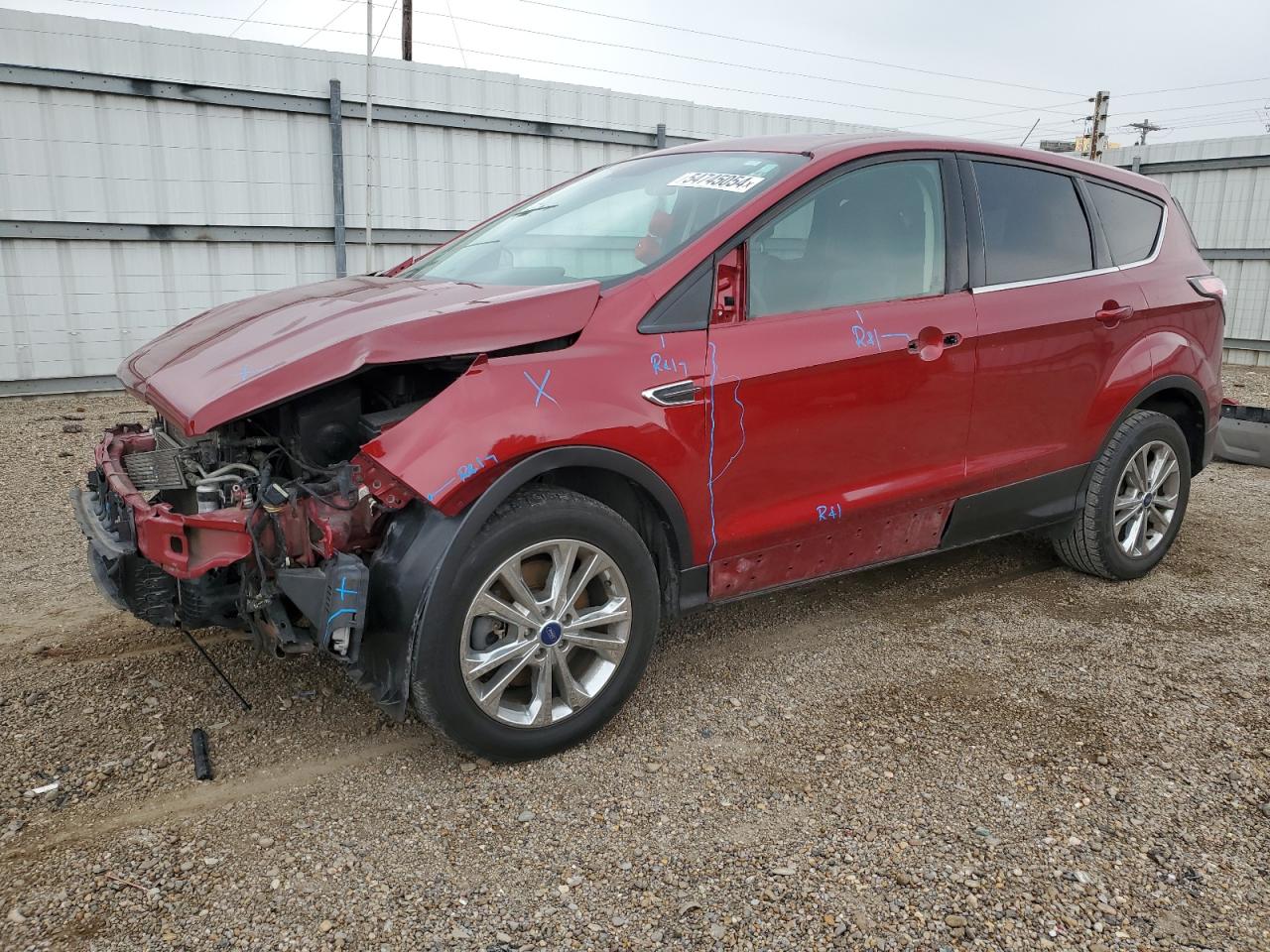 ford escape 2017 1fmcu9g91hub04328