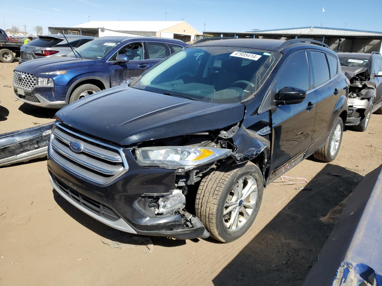 ford escape 2017 1fmcu9gdxhue75654