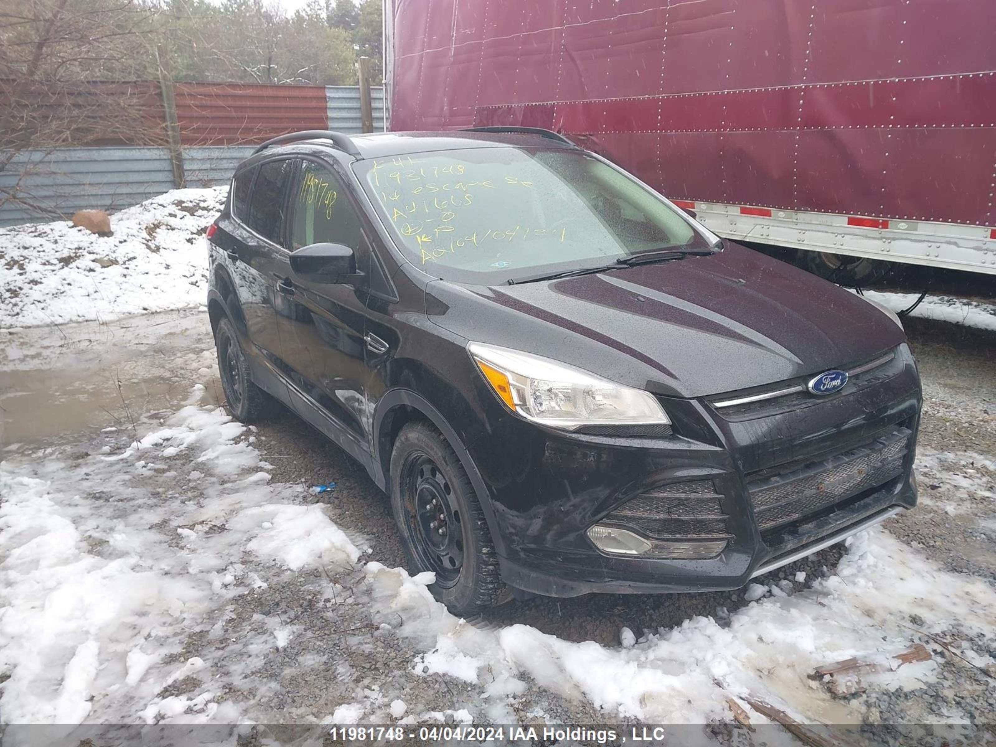 ford escape 2014 1fmcu9gx2eua41668