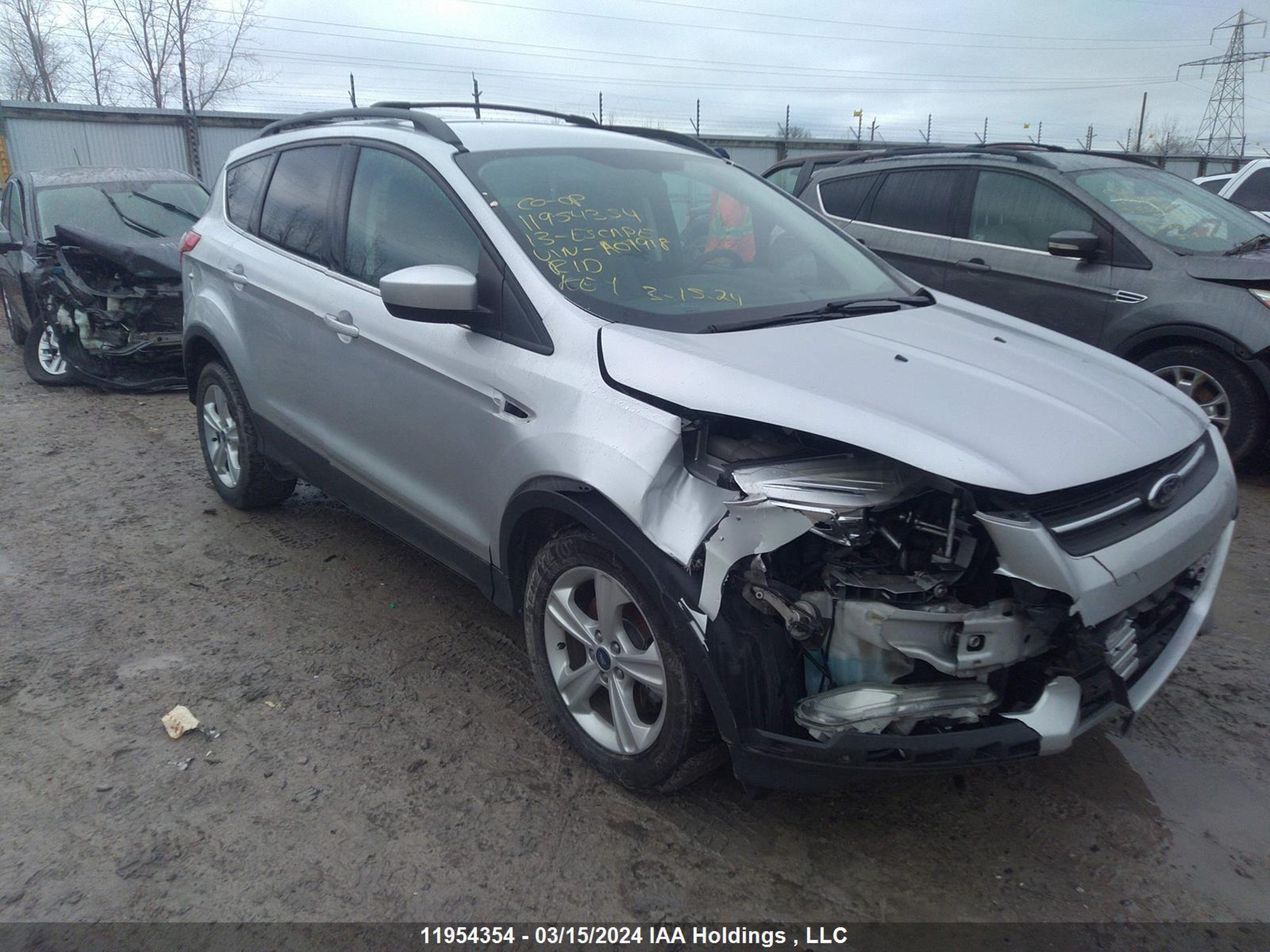 ford escape 2013 1fmcu9gxxdua01918