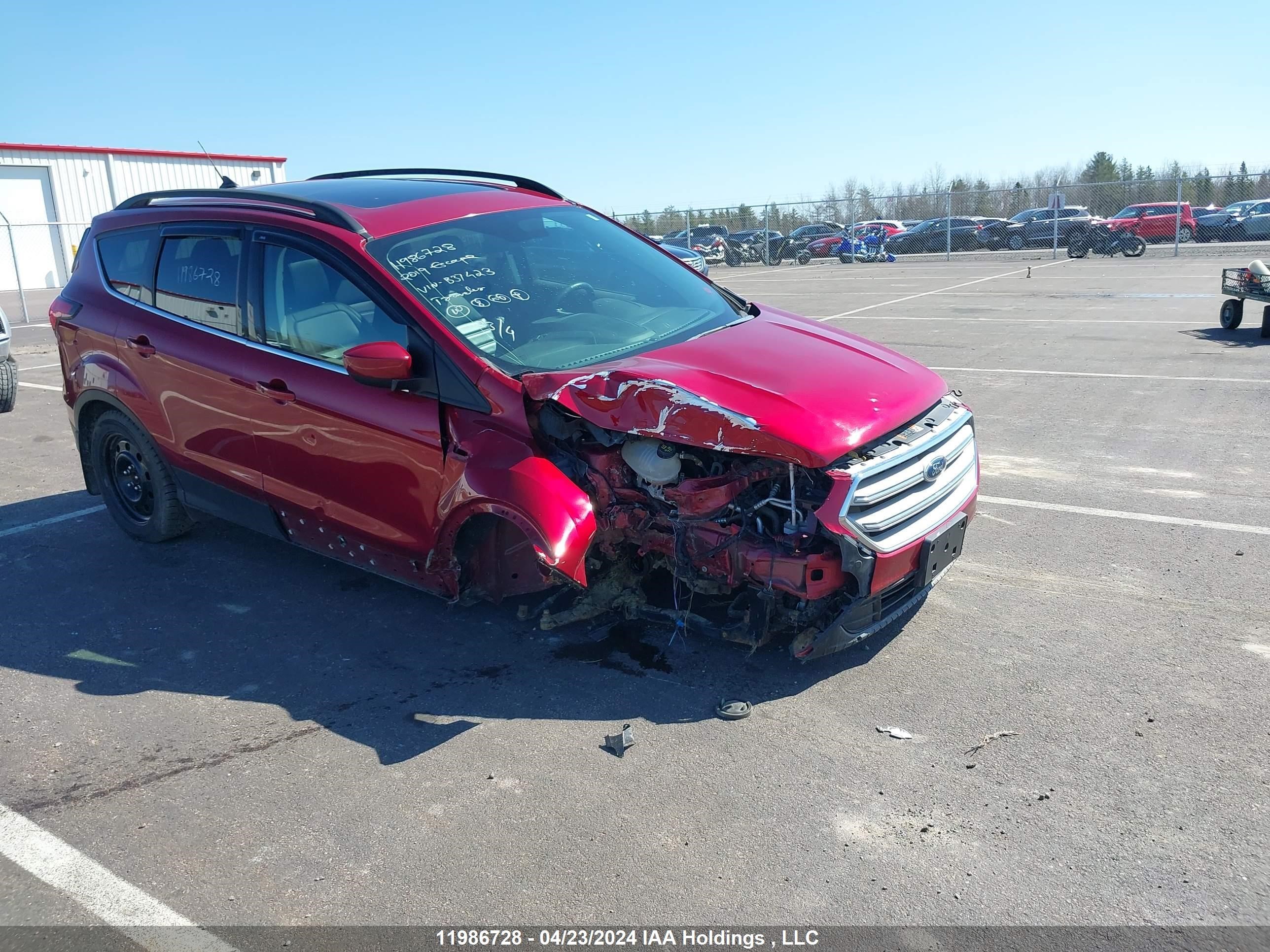 ford escape 2019 1fmcu9hd3kub37423