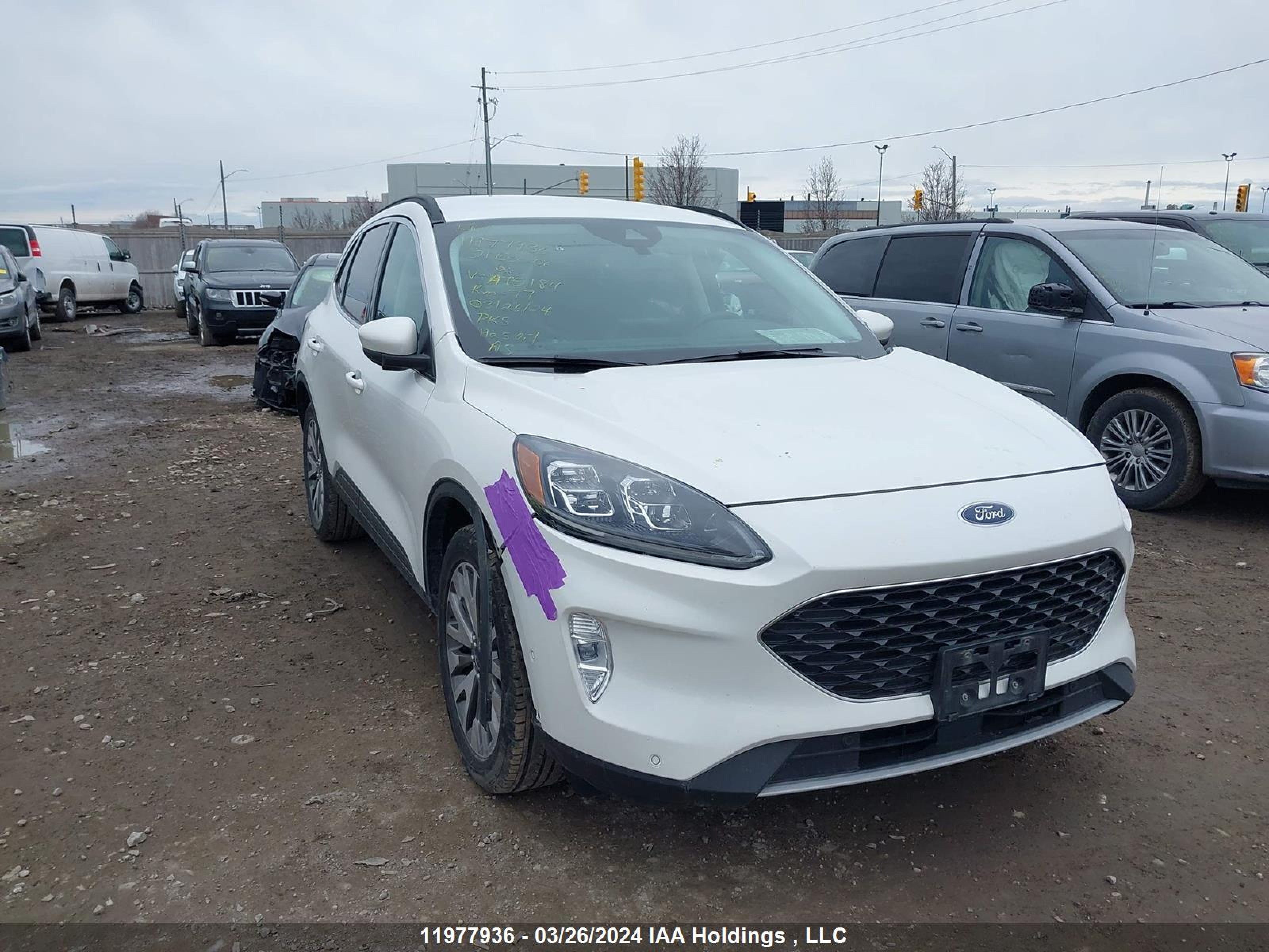 ford escape 2021 1fmcu9j96mua75184