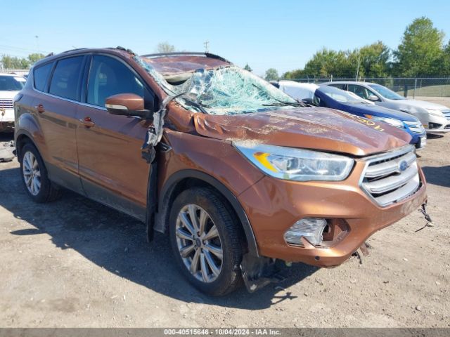 ford escape 2017 1fmcu9j9xhub76377