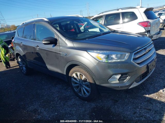 ford escape 2017 1fmcu9jd5huc45058