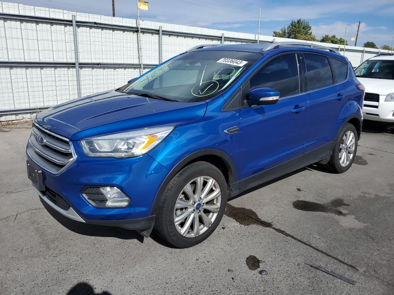 ford escape 2017 1fmcu9jd7huc90292