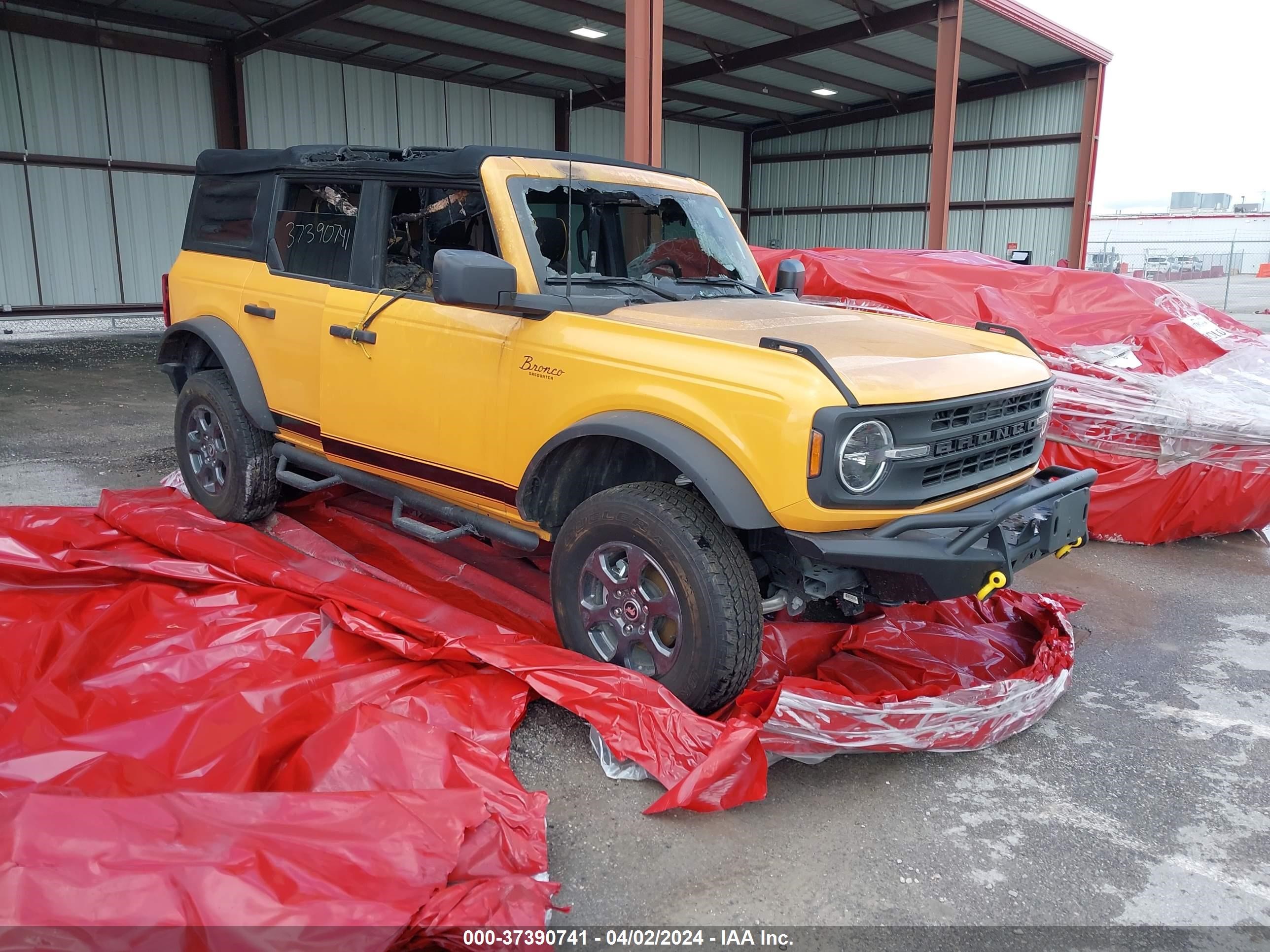 ford bronco 2022 1fmde5dh6nlb59588