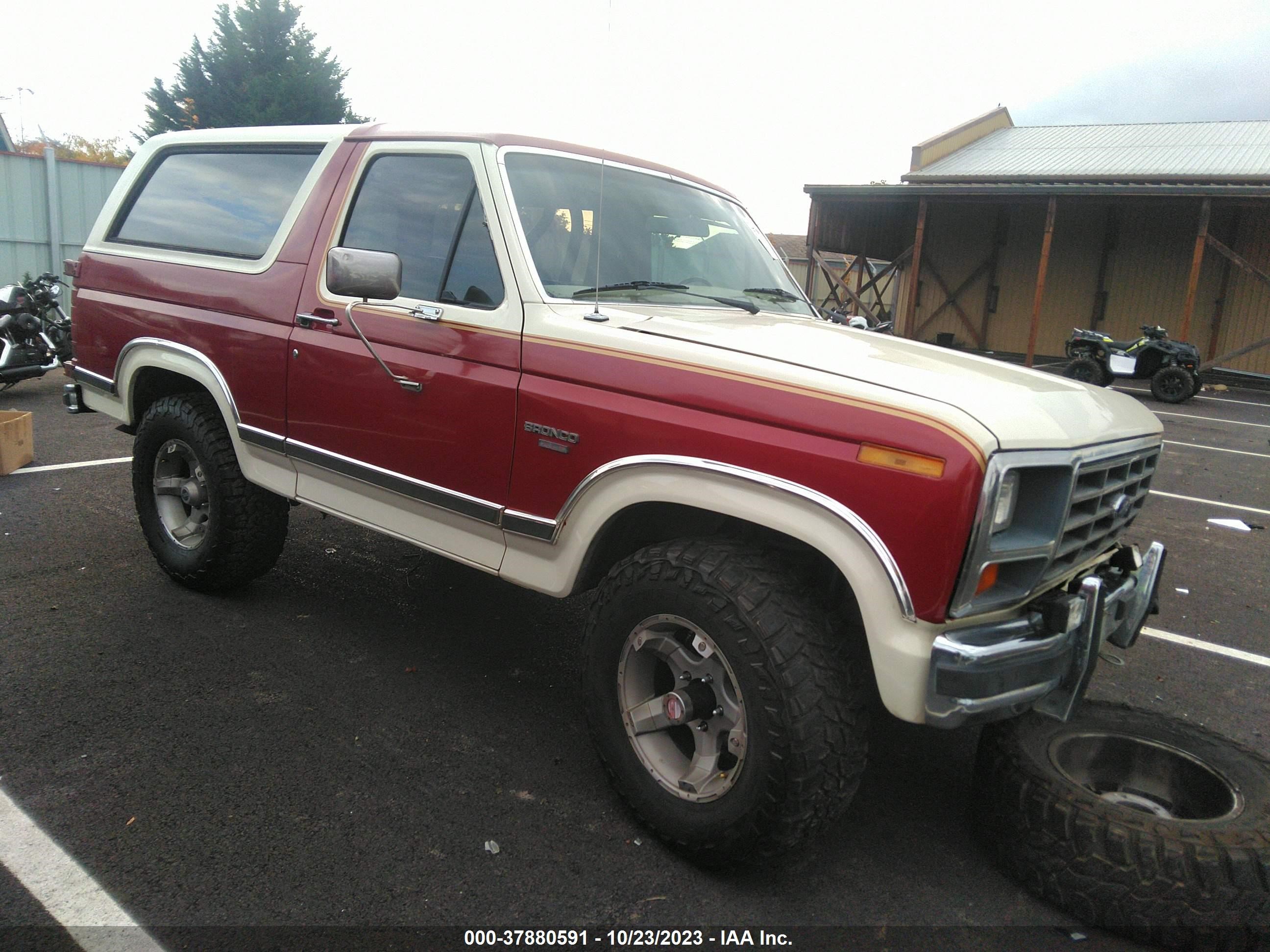 ford bronco 1984 1fmeu15f7ela00012