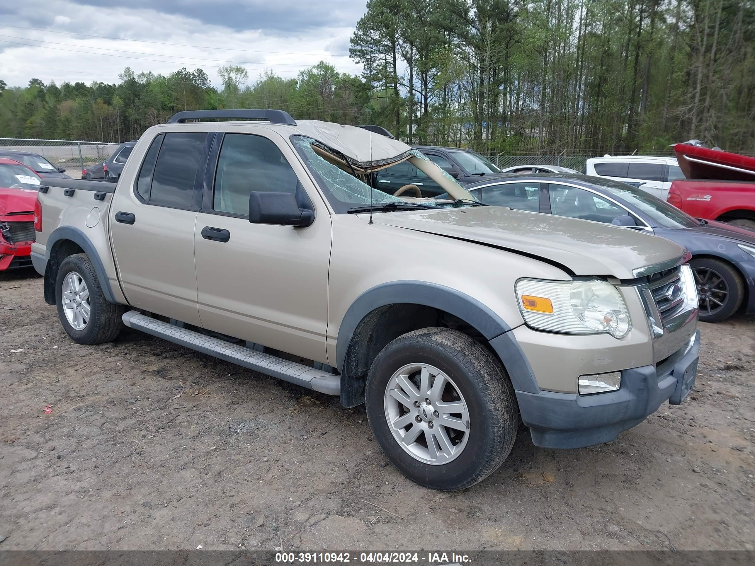 ford explorer sport trac 2007 1fmeu31k47ub52938