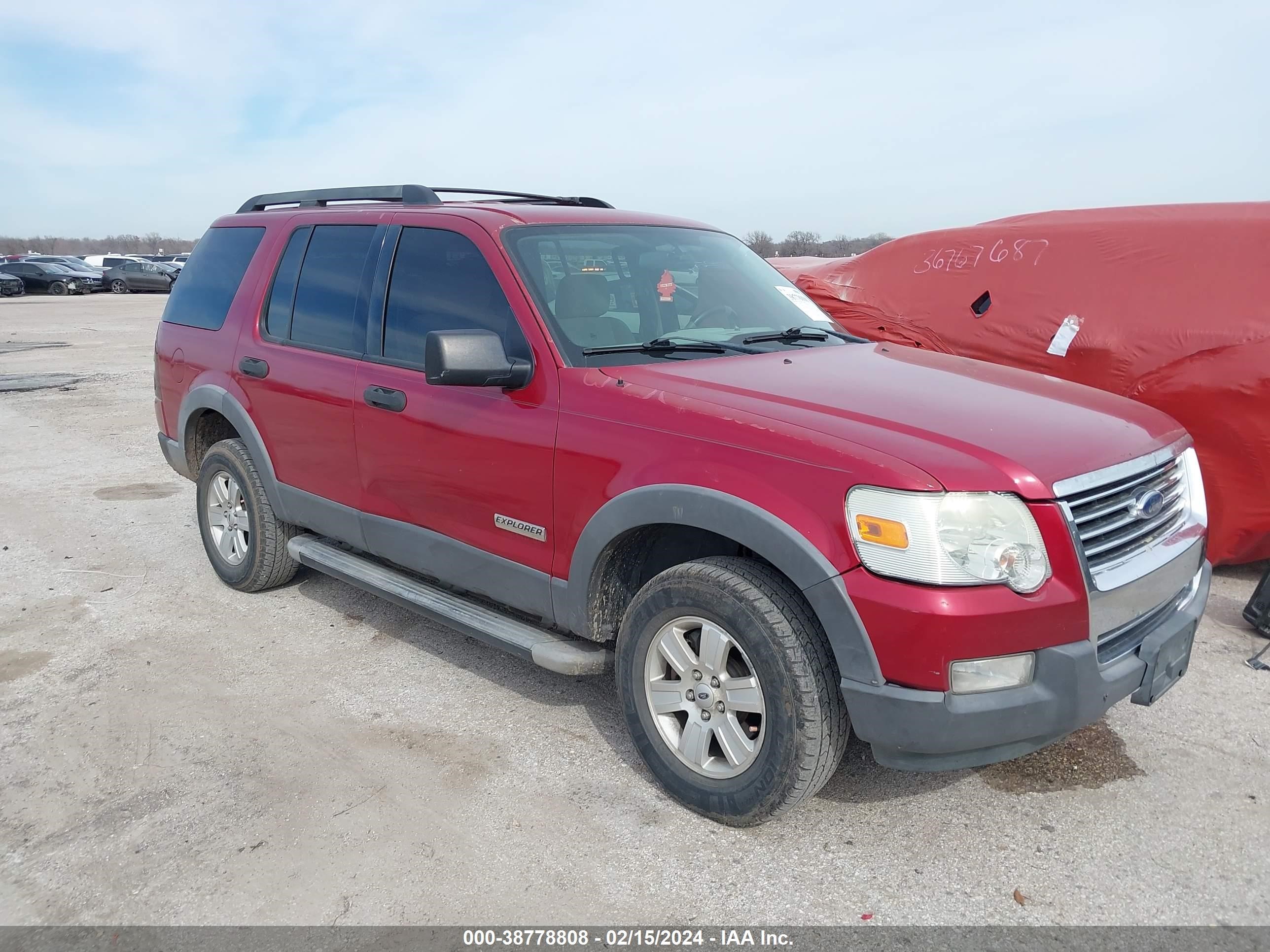 ford explorer 2006 1fmeu63e16ub45727