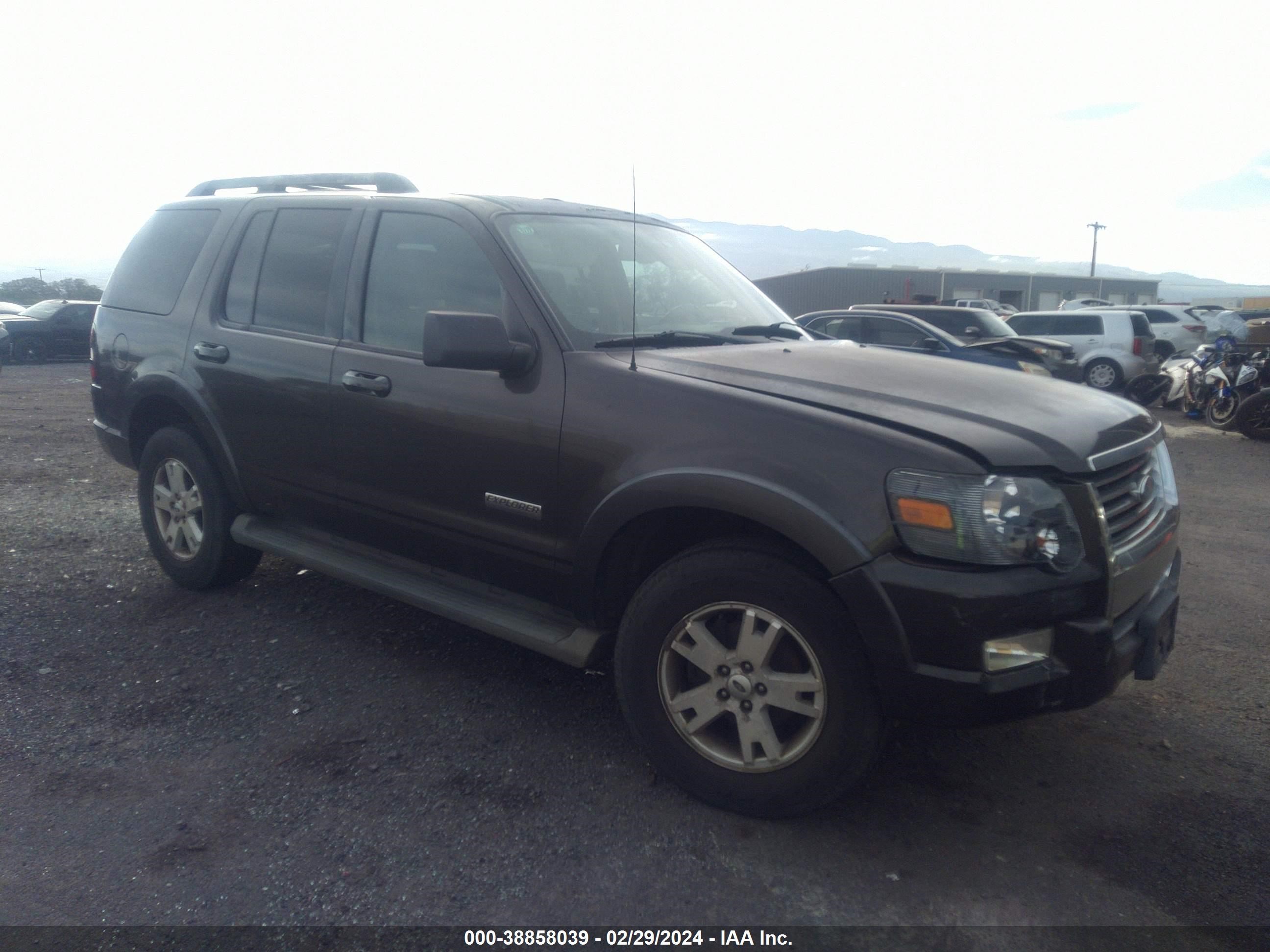 ford explorer 2007 1fmeu63e47ub26462