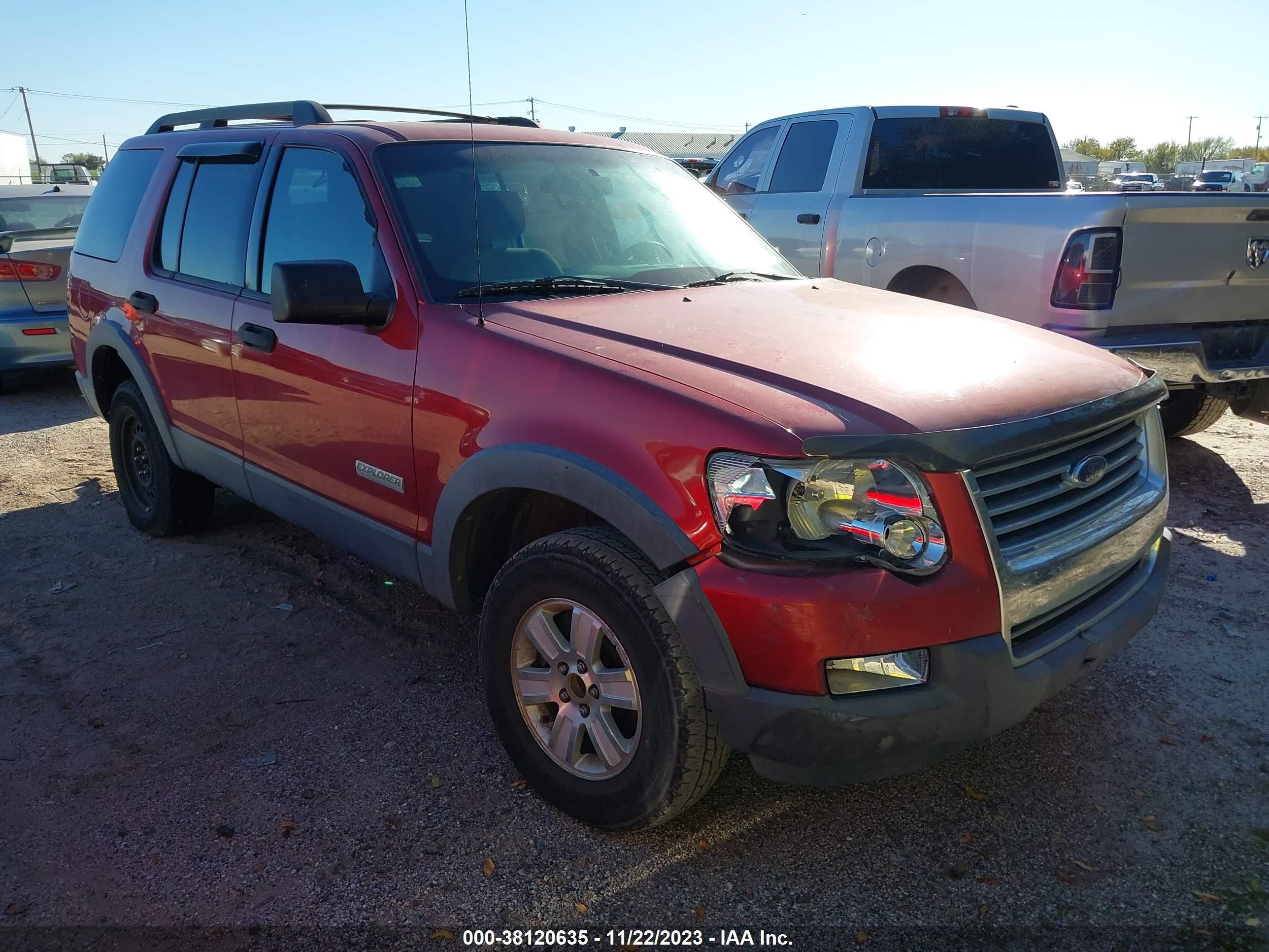 ford explorer 2006 1fmeu63e76ua15466