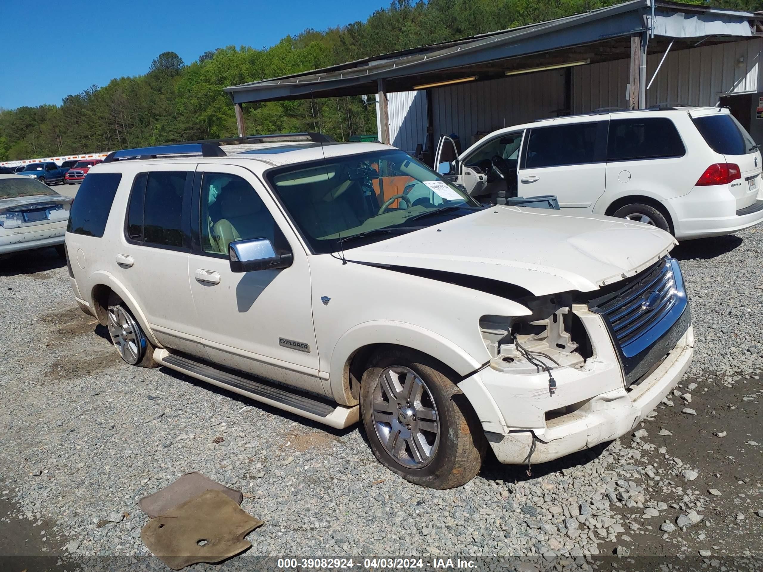 ford explorer 2007 1fmeu65887ua87737