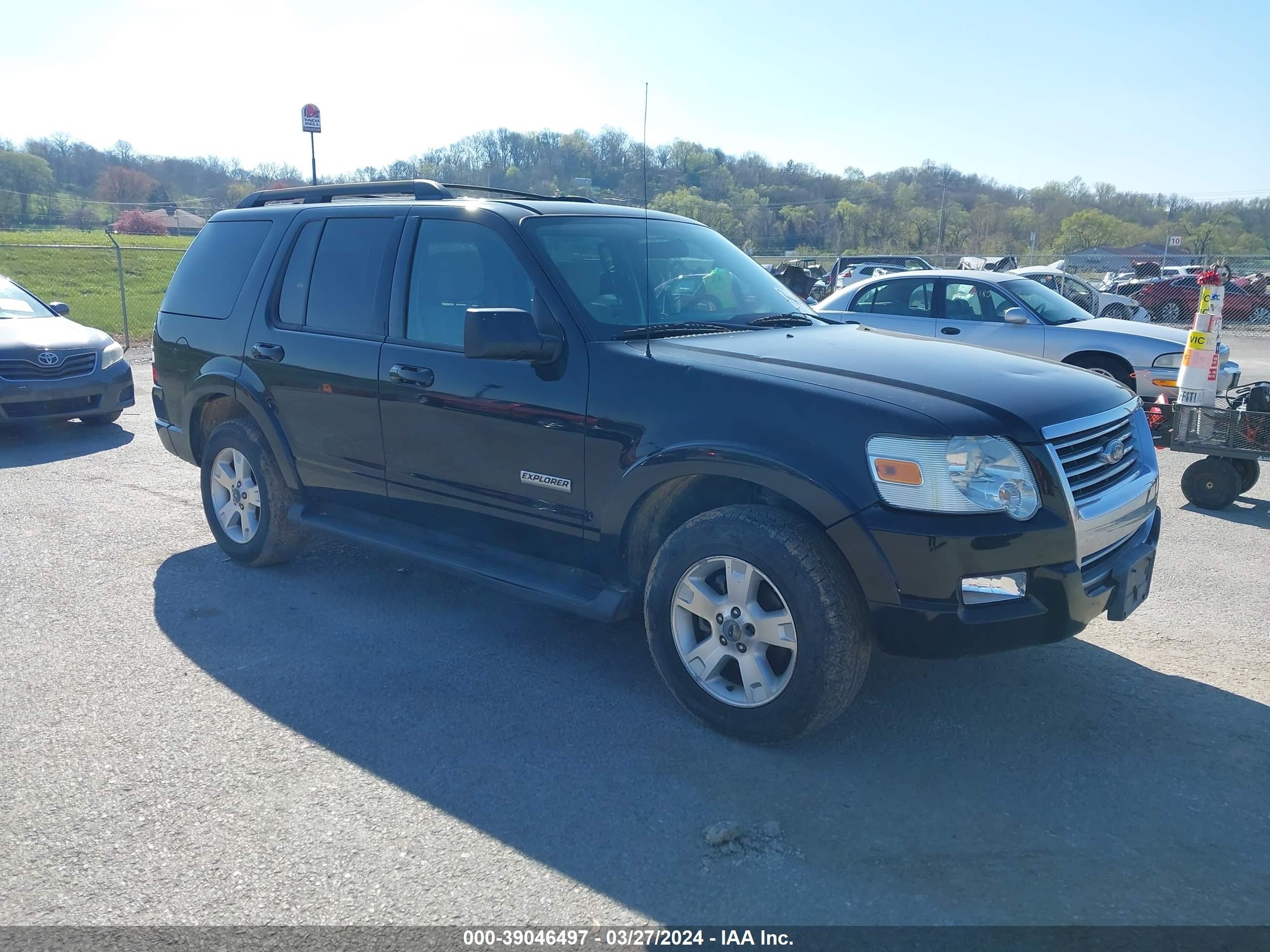 ford explorer 2007 1fmeu73e97ub46356