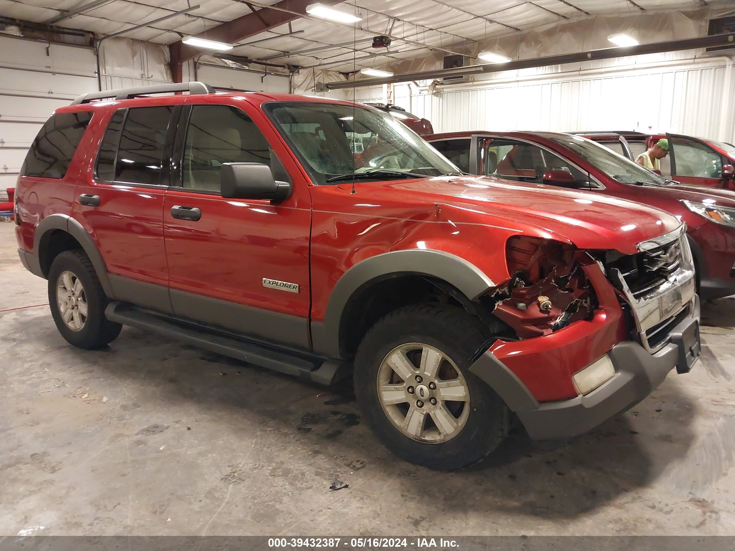 ford explorer 2006 1fmeu73ex6ub31508