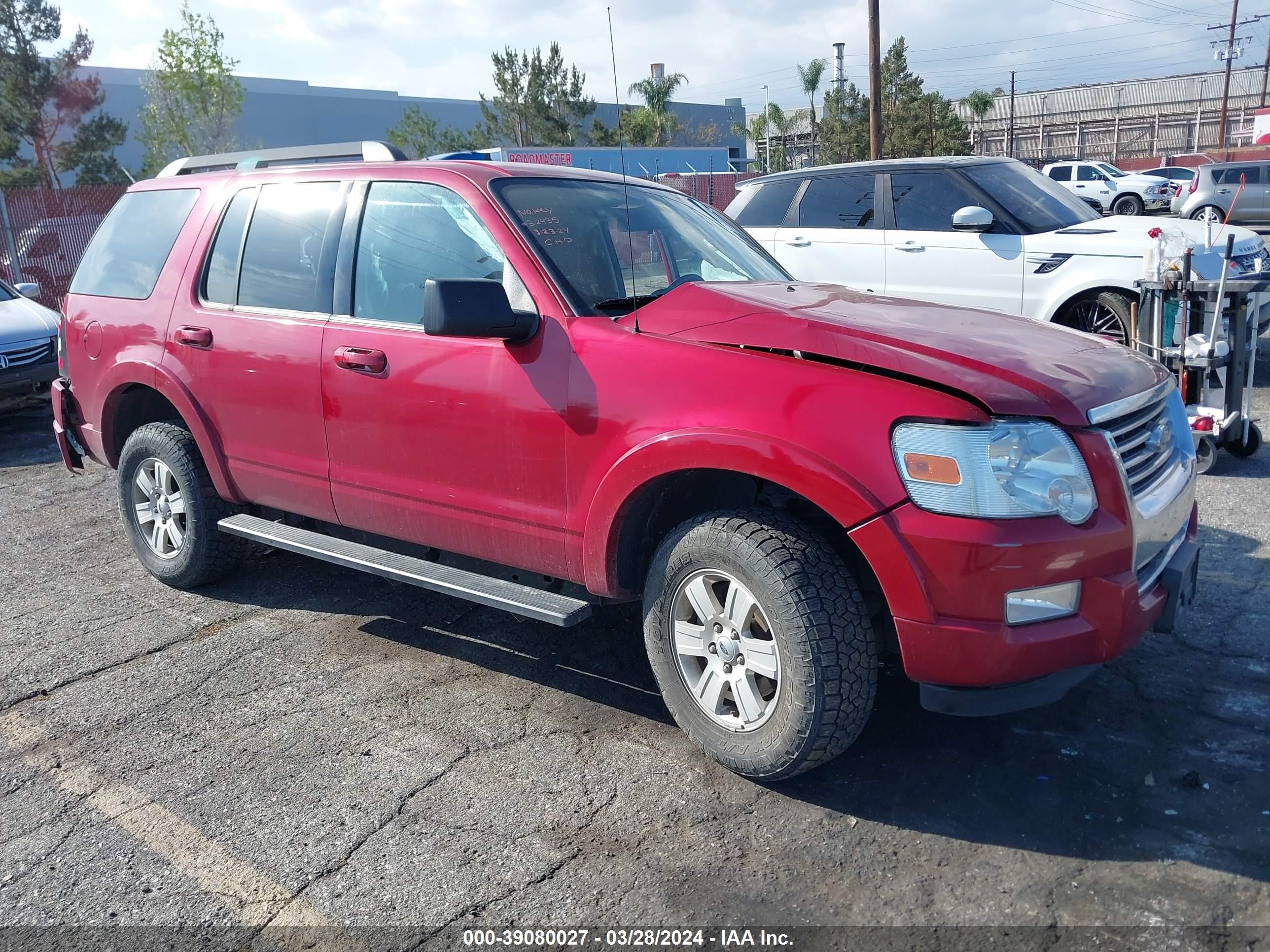 ford explorer 2010 1fmeu7de3aua32343